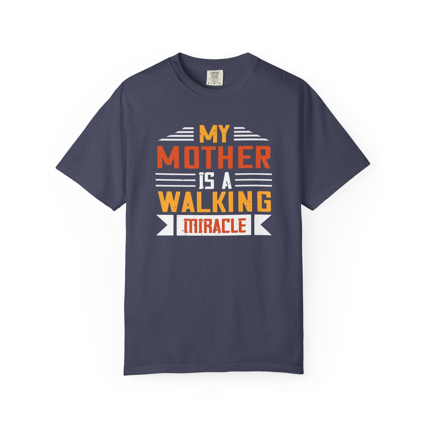 Mom T-shirt Mother Day Mama Tee Unisex Comfort Colors Garment-Dyed Cotton h87