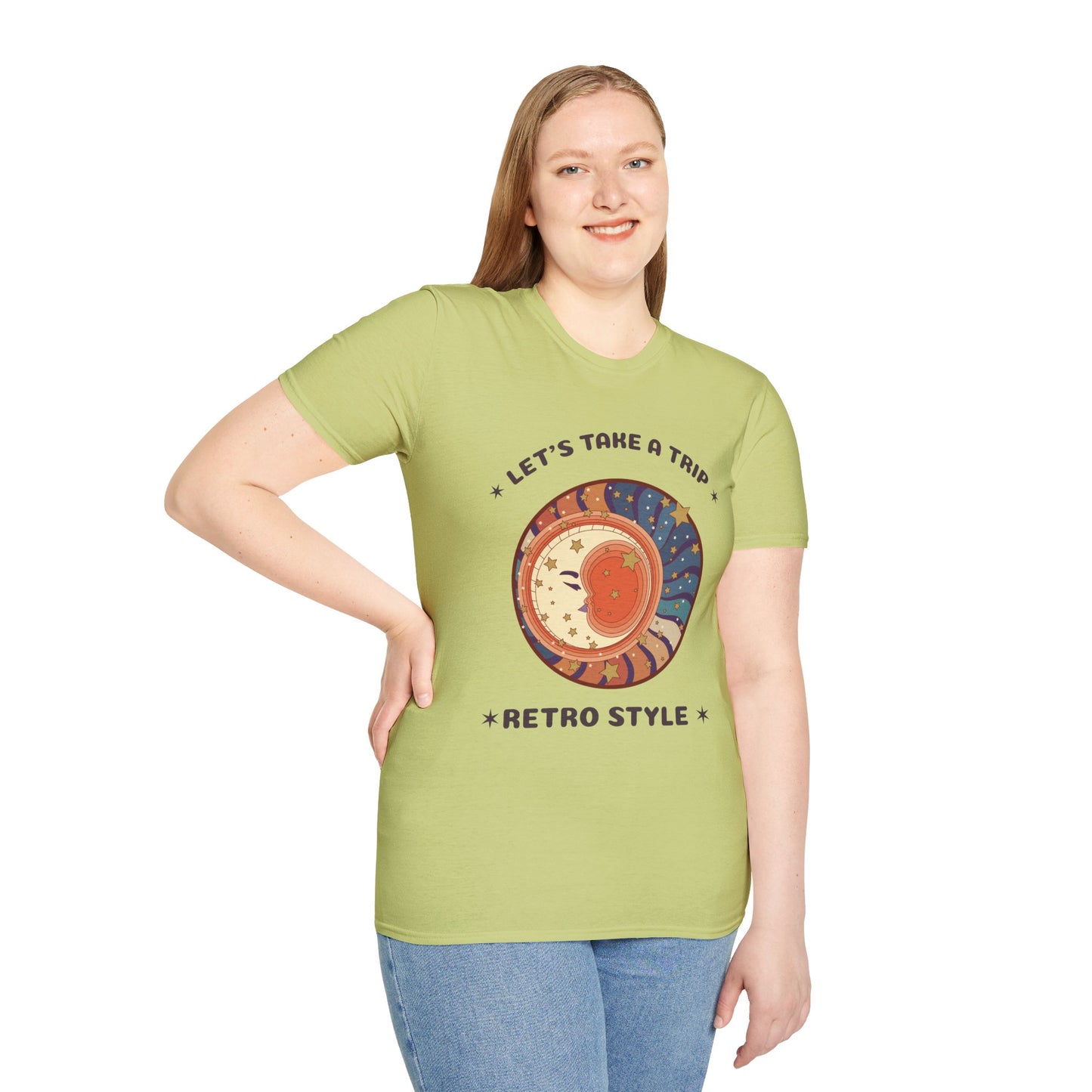 Retro T Shirt, Retro Design Shirt, Retro Art Tee Shirt, T-shirt with Retro Style