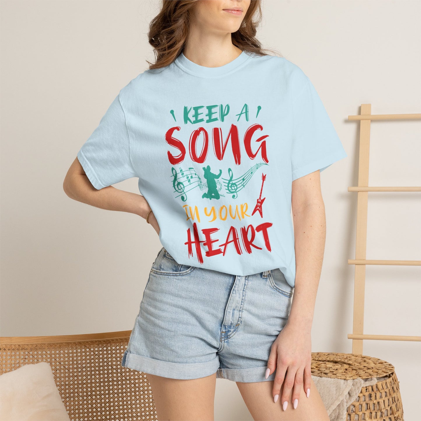 Music Graphic Design Unisex Cotton T-shirt 037