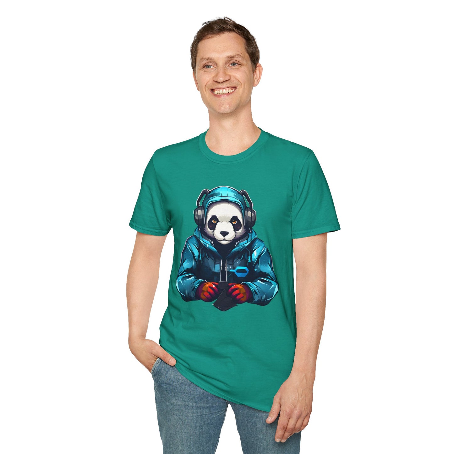 Animals Tees, Funny Animals Shirt, T Shirts with Funny Animals, T-Shirt with Panda, Panda Tees