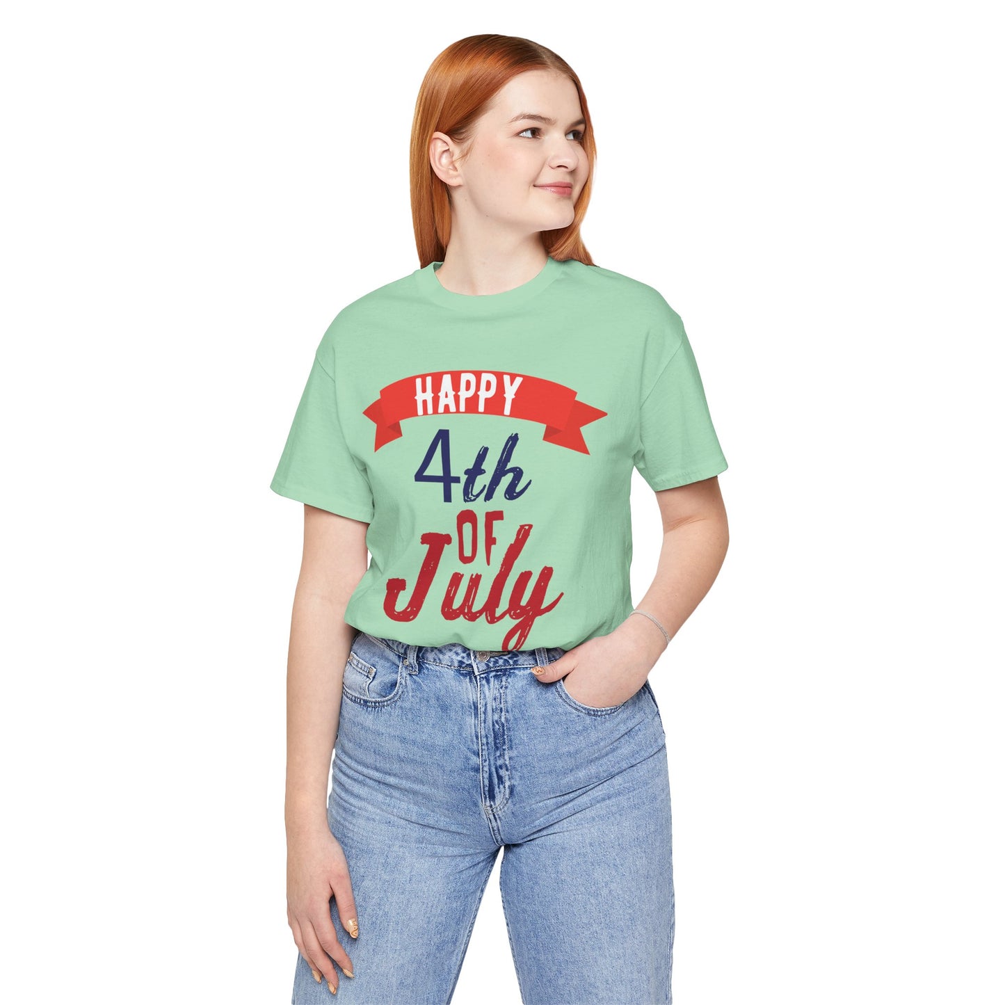 Independence Day Graphic Unisex Cotton T-Shirt 012