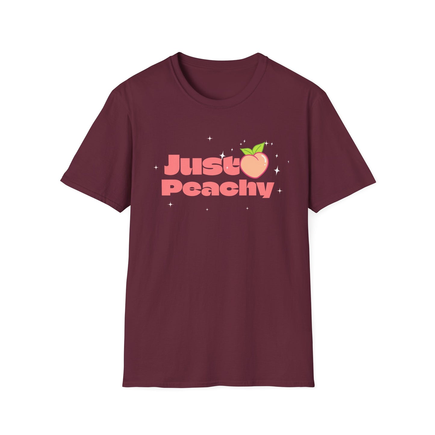 Food Tees, Funny Food T Shirts, Funny T Shirts, Shirt with Fruits, Shirt with Peach