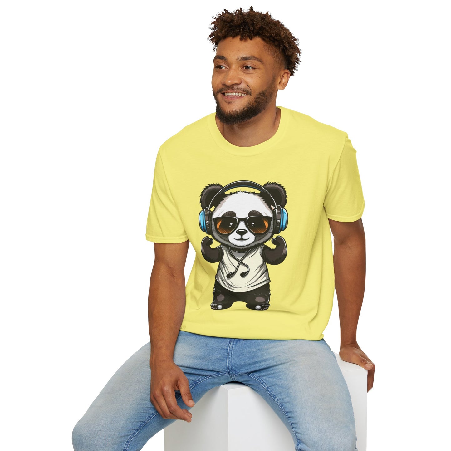 Animals Tees, Funny Animals Shirt, T Shirts with Funny Animals, T-Shirt with Panda, Panda Tees