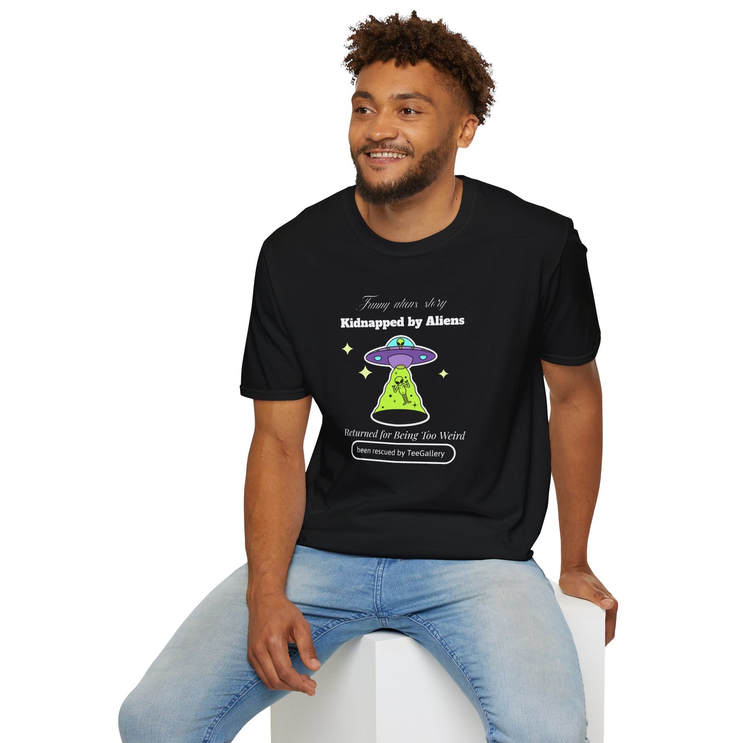 Funny T Shirts, UFO Tees, Funny Aliens Shirt - 31