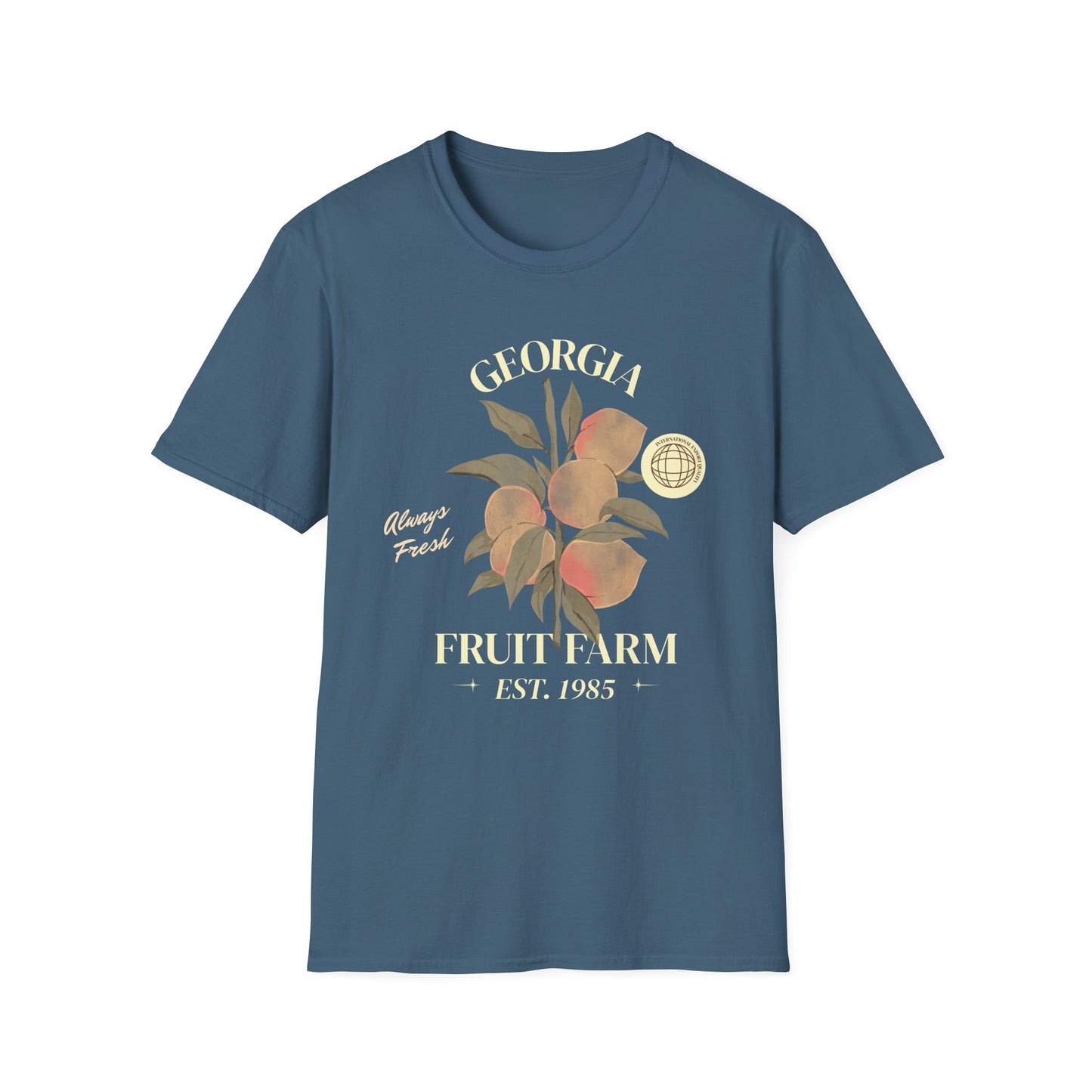 Food Tees, Funny Food T Shirts, Funny T Shirts, Shirt with Fruits, Shirt with Peach