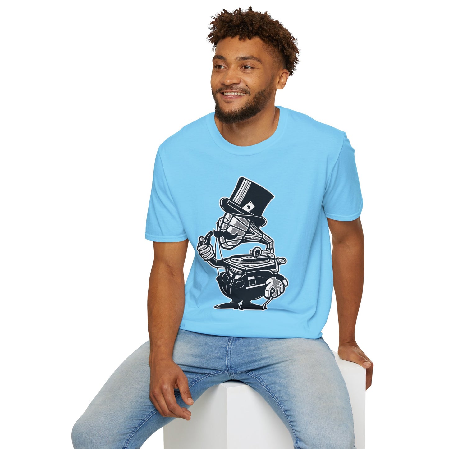Cartoon T Shirt Animation T Shirt Funny Tee Shirt Unisex Gildan Softstyle 64000 Cotton Tee