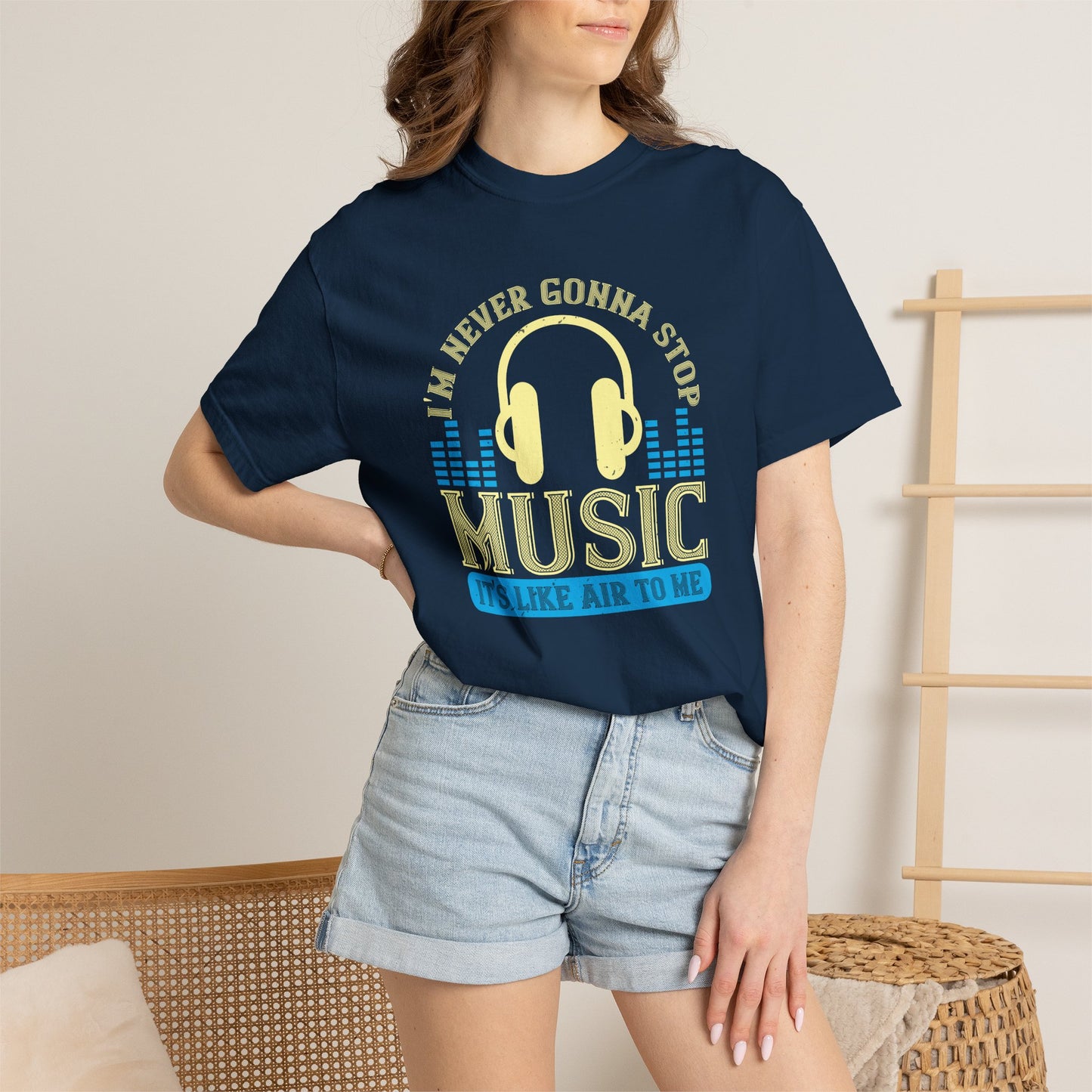 Music Graphic Design Unisex Cotton T-shirt m19