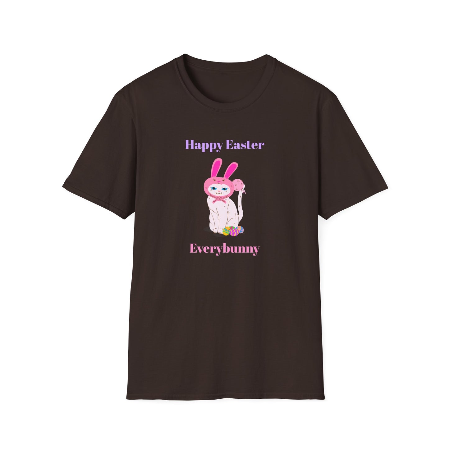 Easter Bunny T-Shirt, Tee Shirt with Easter Signature, T Shirt with Easter Prints, Tee Shirt with Easter Design - 11