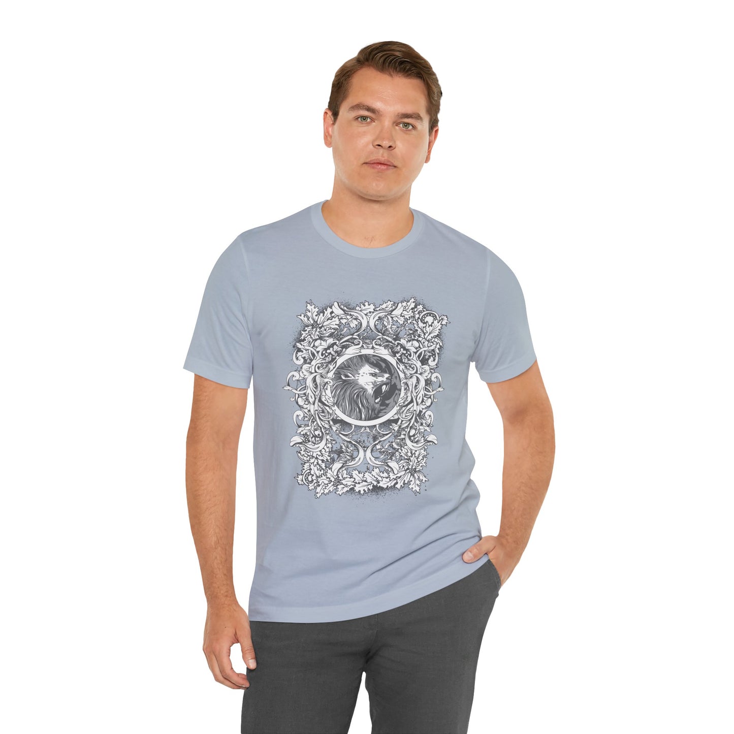 Gothic Illustration Graphic Unisex Cotton T-Shirt r18
