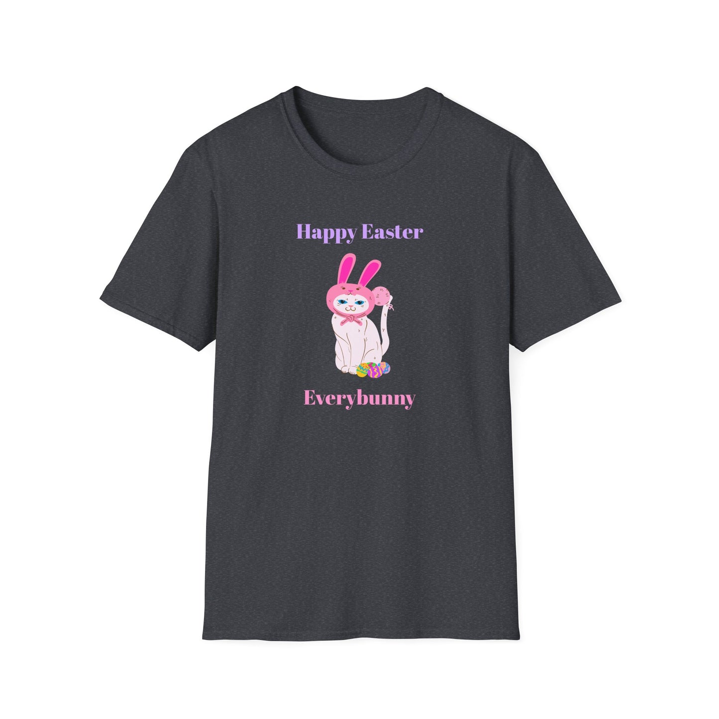 Easter Bunny T-Shirt, Tee Shirt with Easter Signature, T Shirt with Easter Prints, Tee Shirt with Easter Design - 11