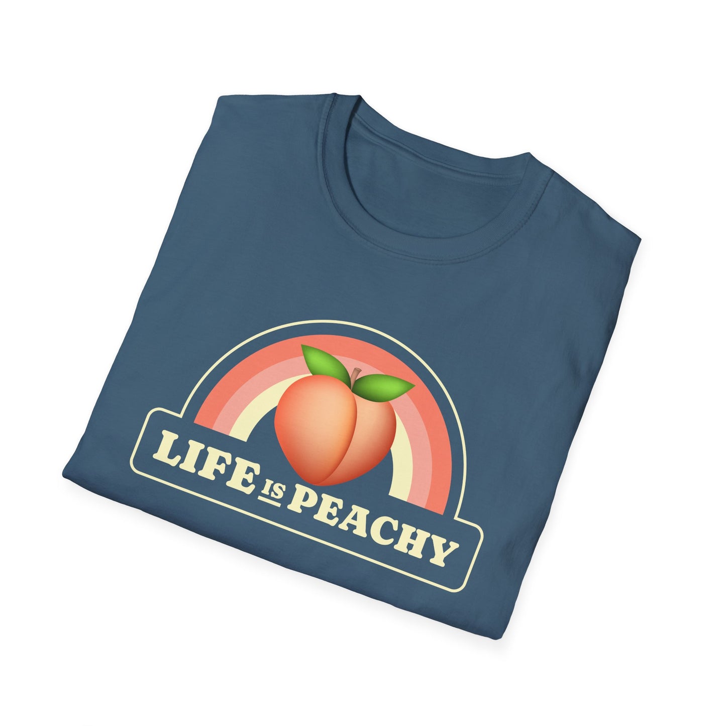 Food Tees, Funny Food T Shirts, Funny T Shirts, Shirt with Fruits, Shirt with Peach