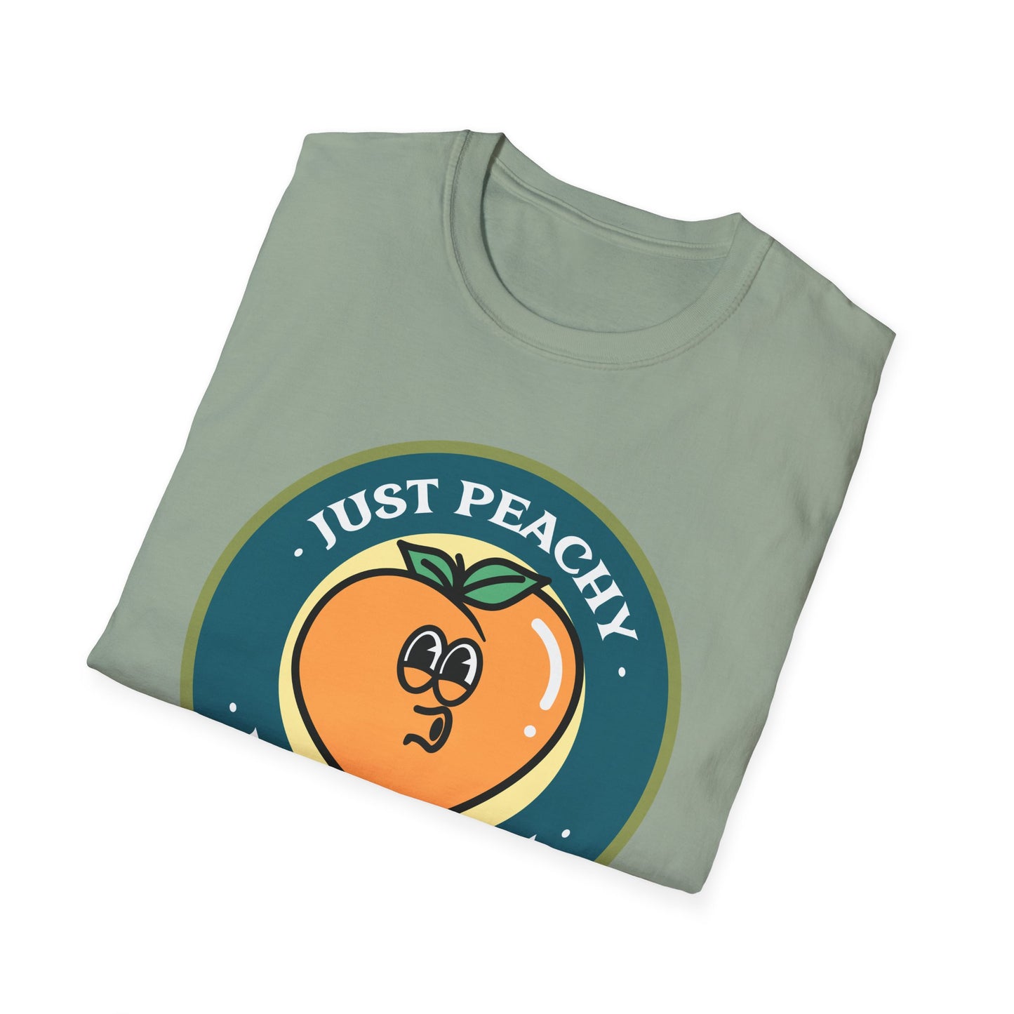 Food Tees, Funny Food T Shirts, Funny T Shirts, Shirt with Fruits, Shirt with Peach