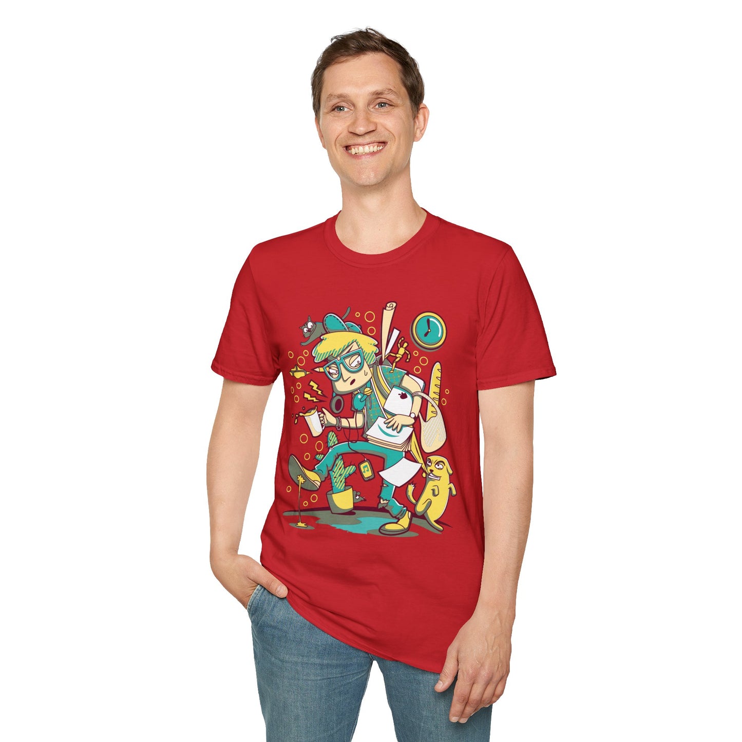 Cartoon T-Shirt, Animation T-Shirt, Funny Tee Shirt - 74