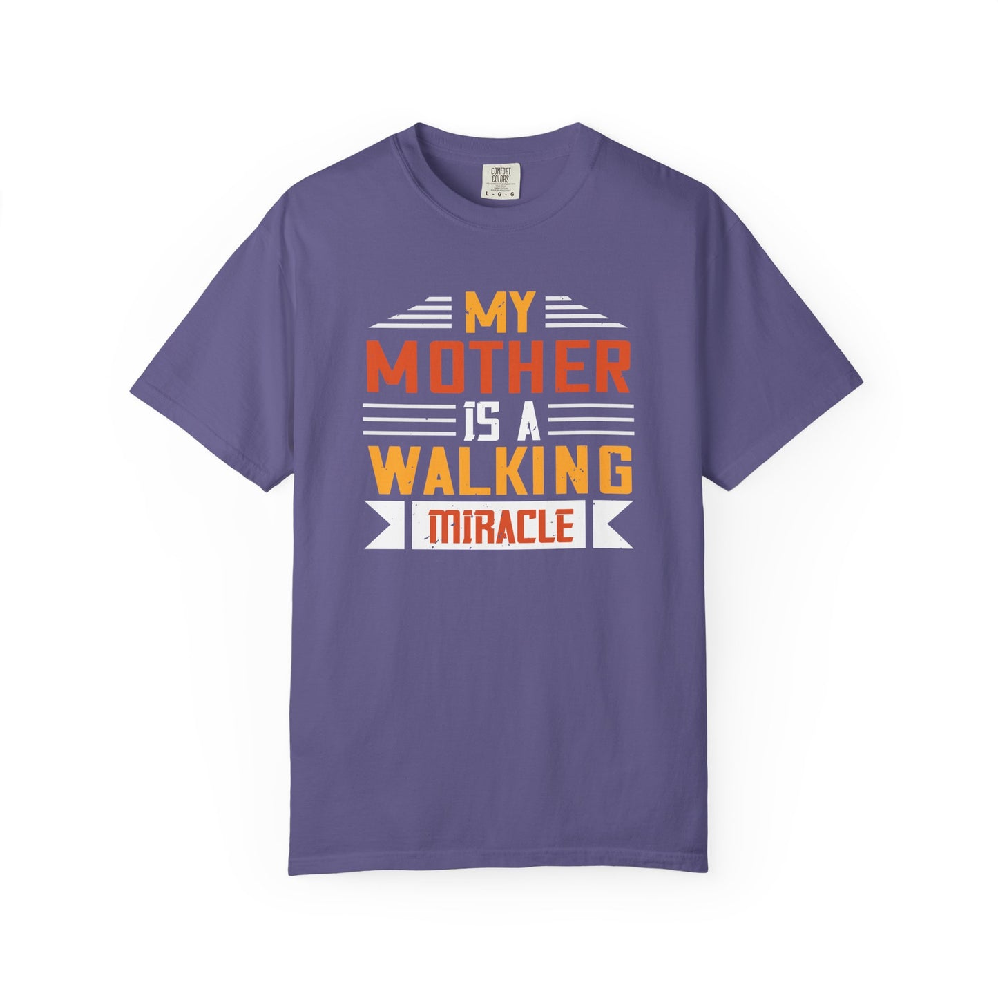 Mom T-shirt Mother Day Mama Tee Unisex Comfort Colors Garment-Dyed Cotton h87