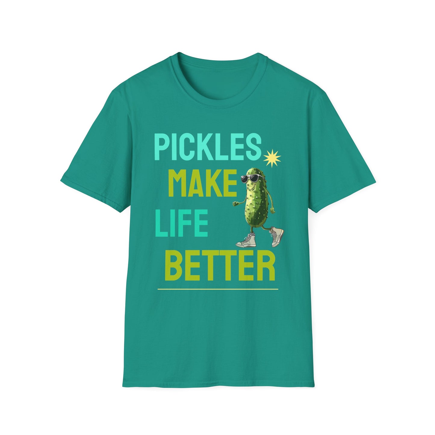 Food Tees, Funny Food T Shirts, Funny T Shirts, Shirt with Vegetables, Shirt with Pickle