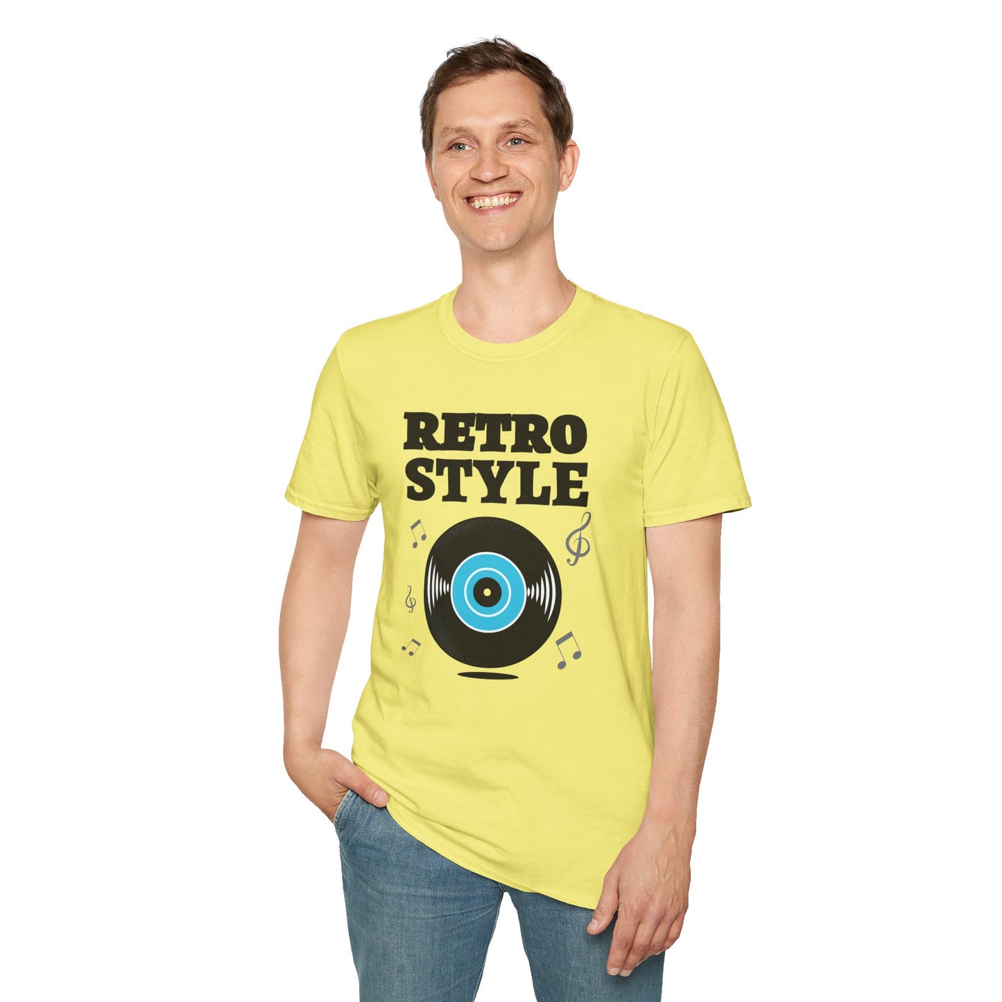 Retro T Shirt, Retro Design Shirt, Retro Art Tee Shirt, T-shirt with Retro Style