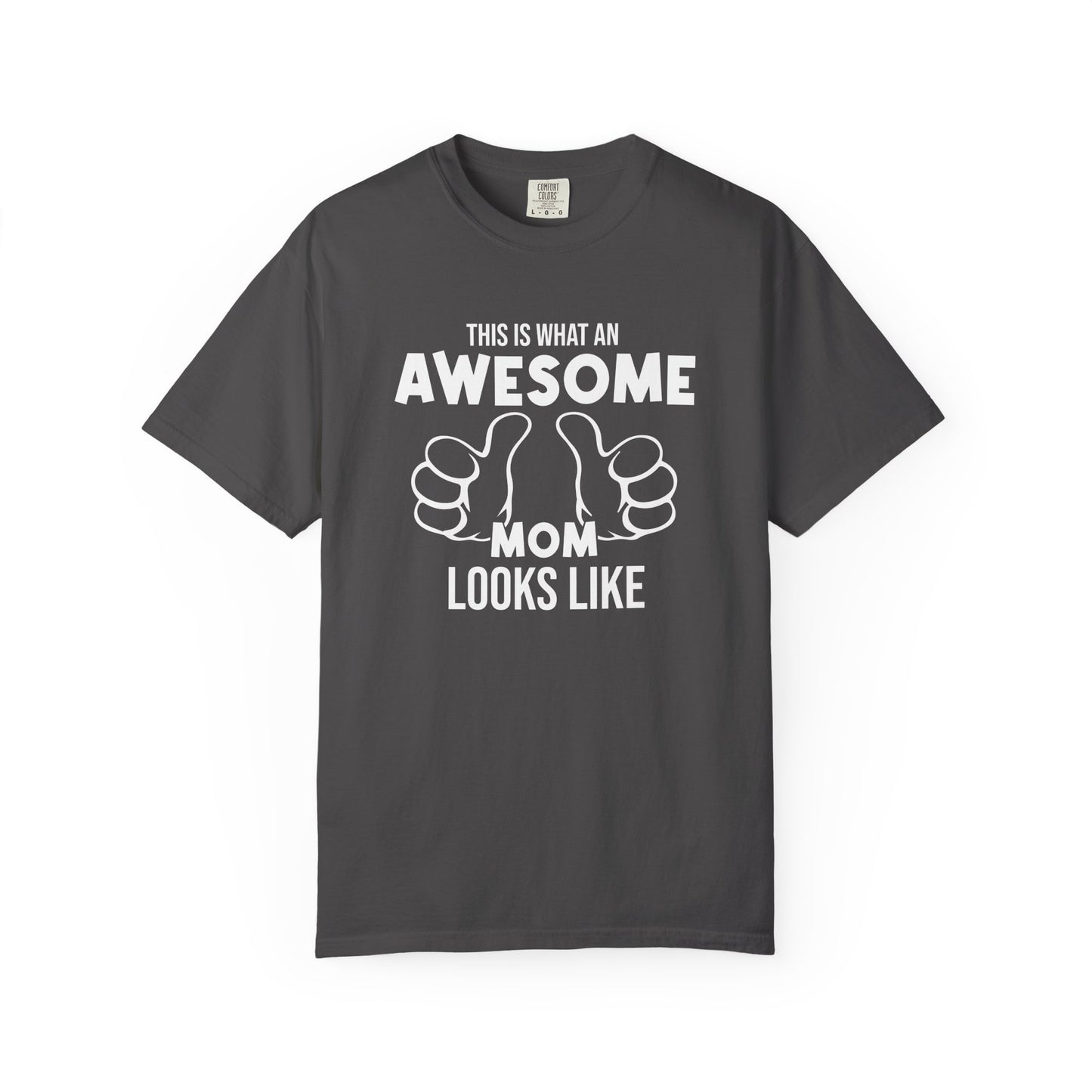 Mom T-shirt Mother's Day Mama Tee Unisex Comfort Colors Garment-Dyed Cotton h25