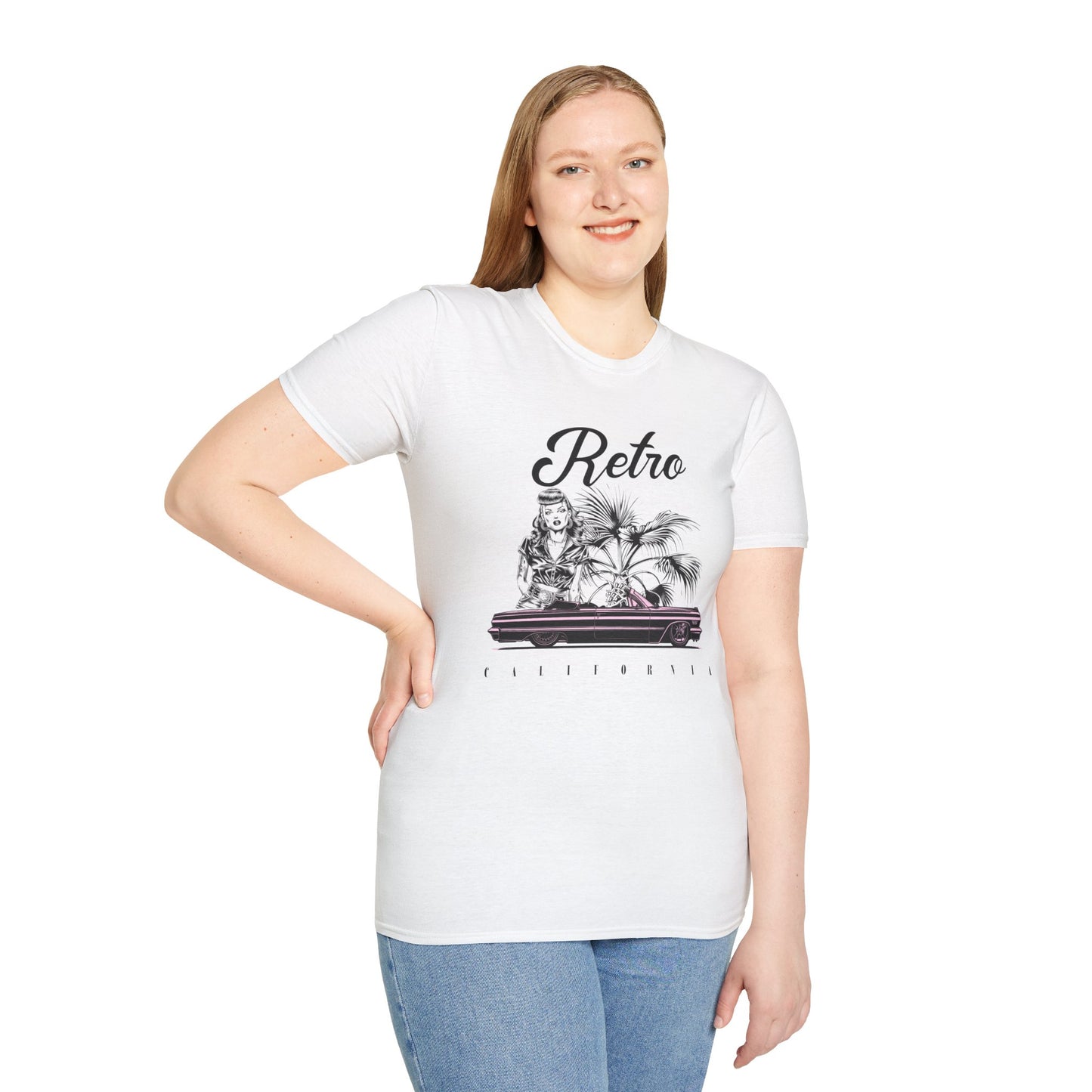 Retro T Shirt, Retro Design Shirt, Retro Art Tee Shirt, T-shirt with Retro Style