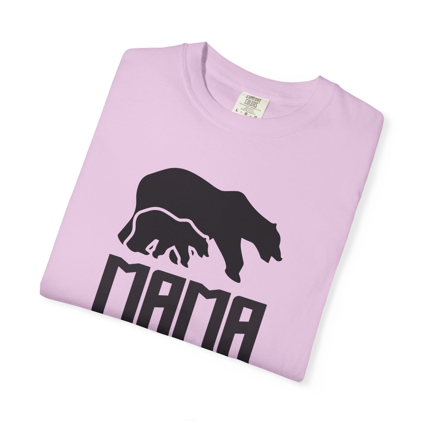Mama Bear Mom T-shirt Mother's Day Mama Tee Unisex Comfort Colors Garment-Dyed Cotton h12