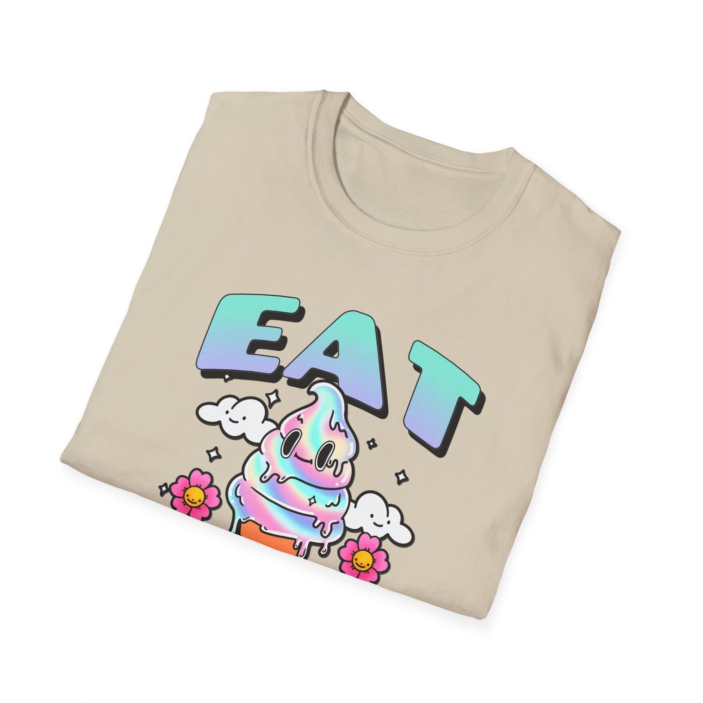Food Tees, Funny Food T Shirts, Funny T Shirts, Shirt with Food, Junk Food Tees, Shirt with Ice Cream, Ice Cream T-Shirt