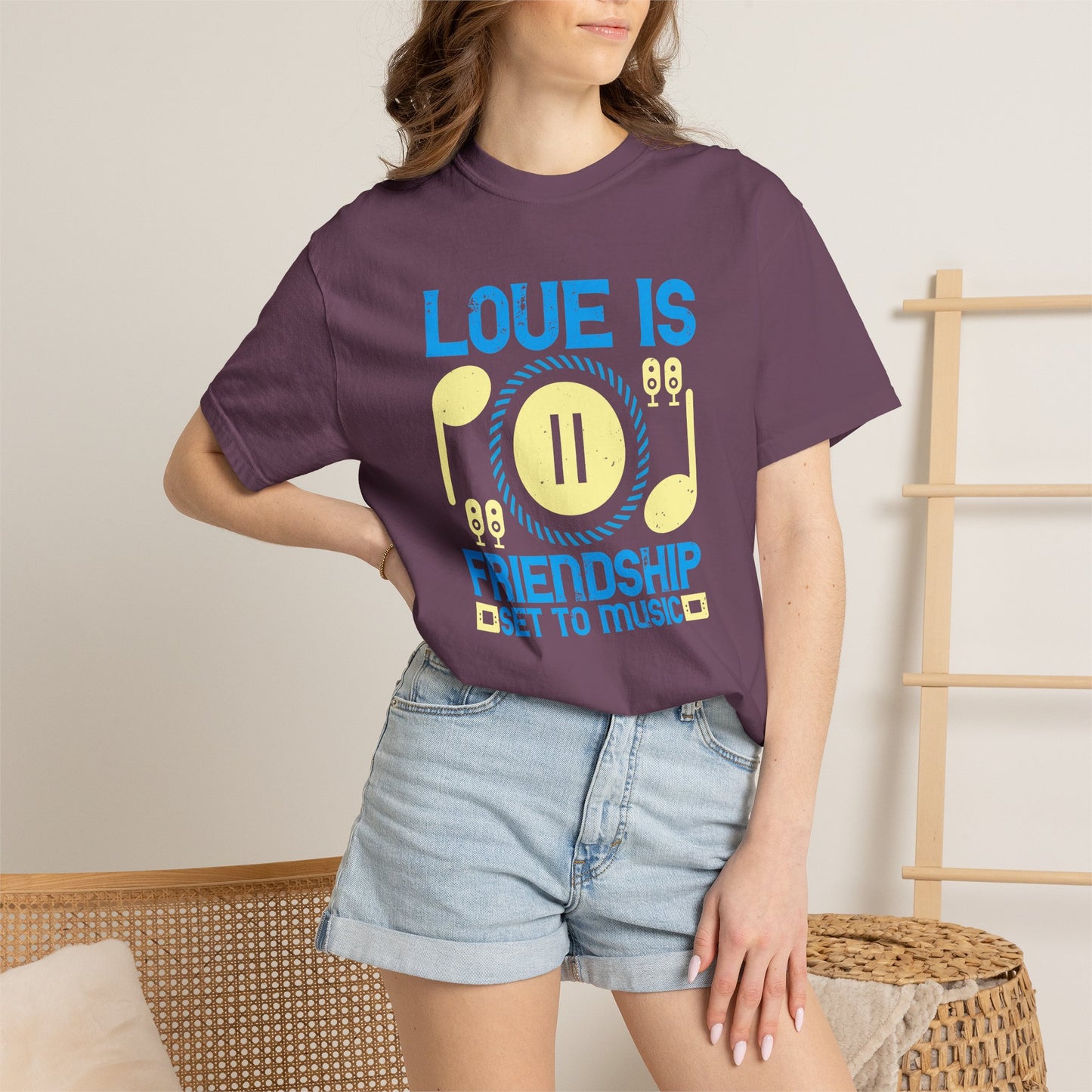 Music Graphic Design Unisex Cotton T-shirt m21