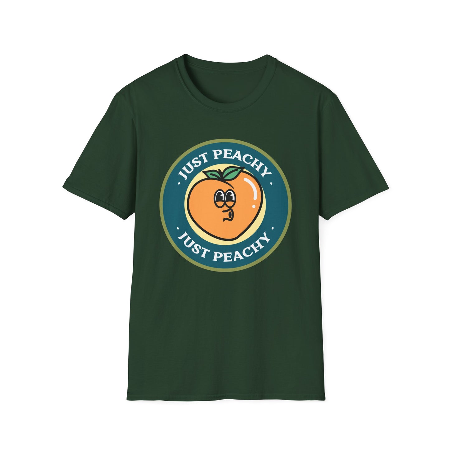 Food Tees, Funny Food T Shirts, Funny T Shirts, Shirt with Fruits, Shirt with Peach