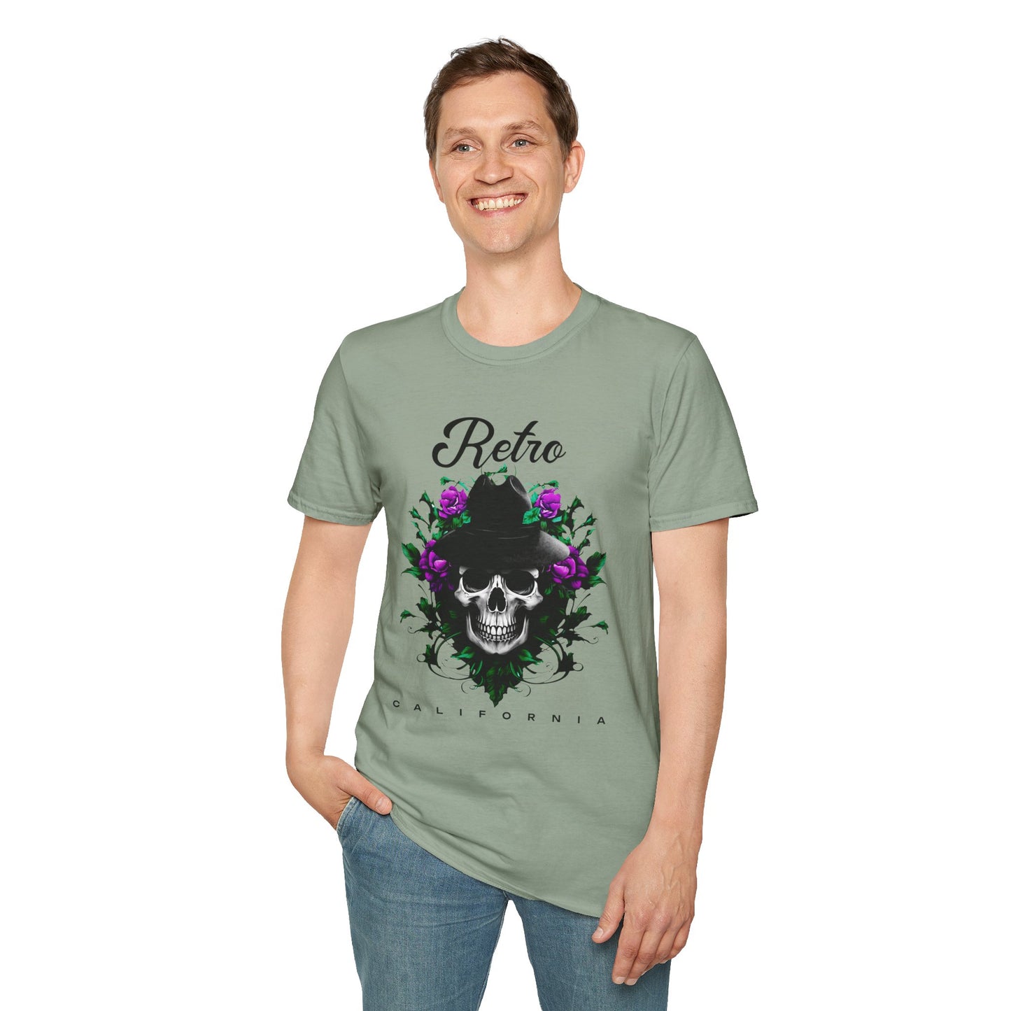 Retro T Shirt, Retro Design Shirt, Retro Art Tee Shirt, T-shirt with Retro Style