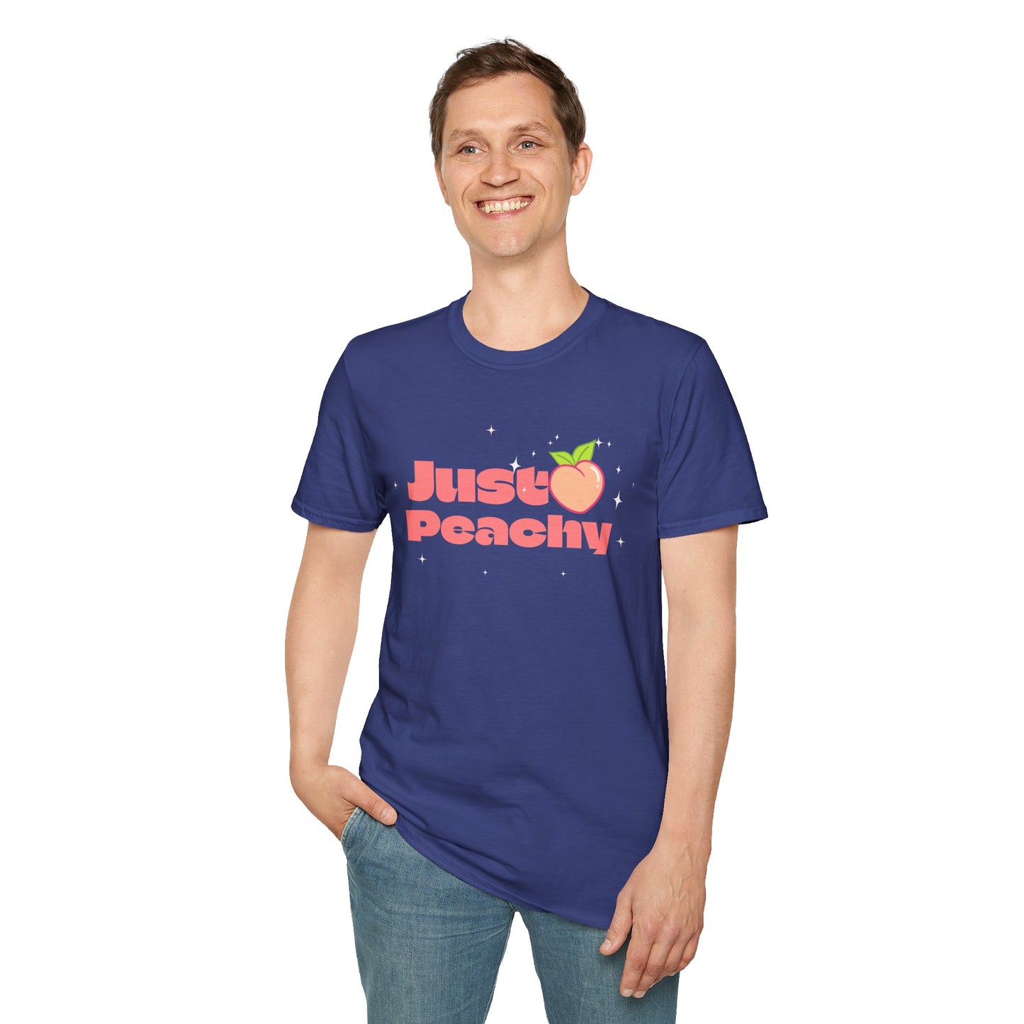 Food Tees, Funny Food T Shirts, Funny T Shirts, Shirt with Fruits, Shirt with Peach