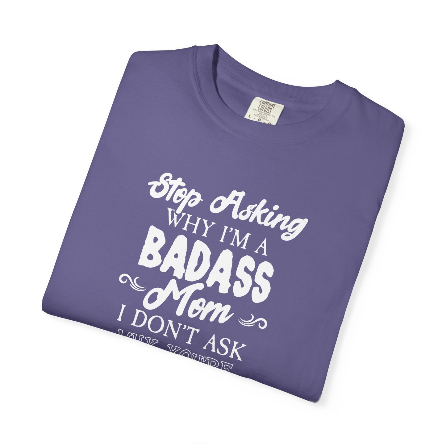 Mom T-shirt Mother's Day Mama Tee Unisex Comfort Colors Garment-Dyed Cotton h39
