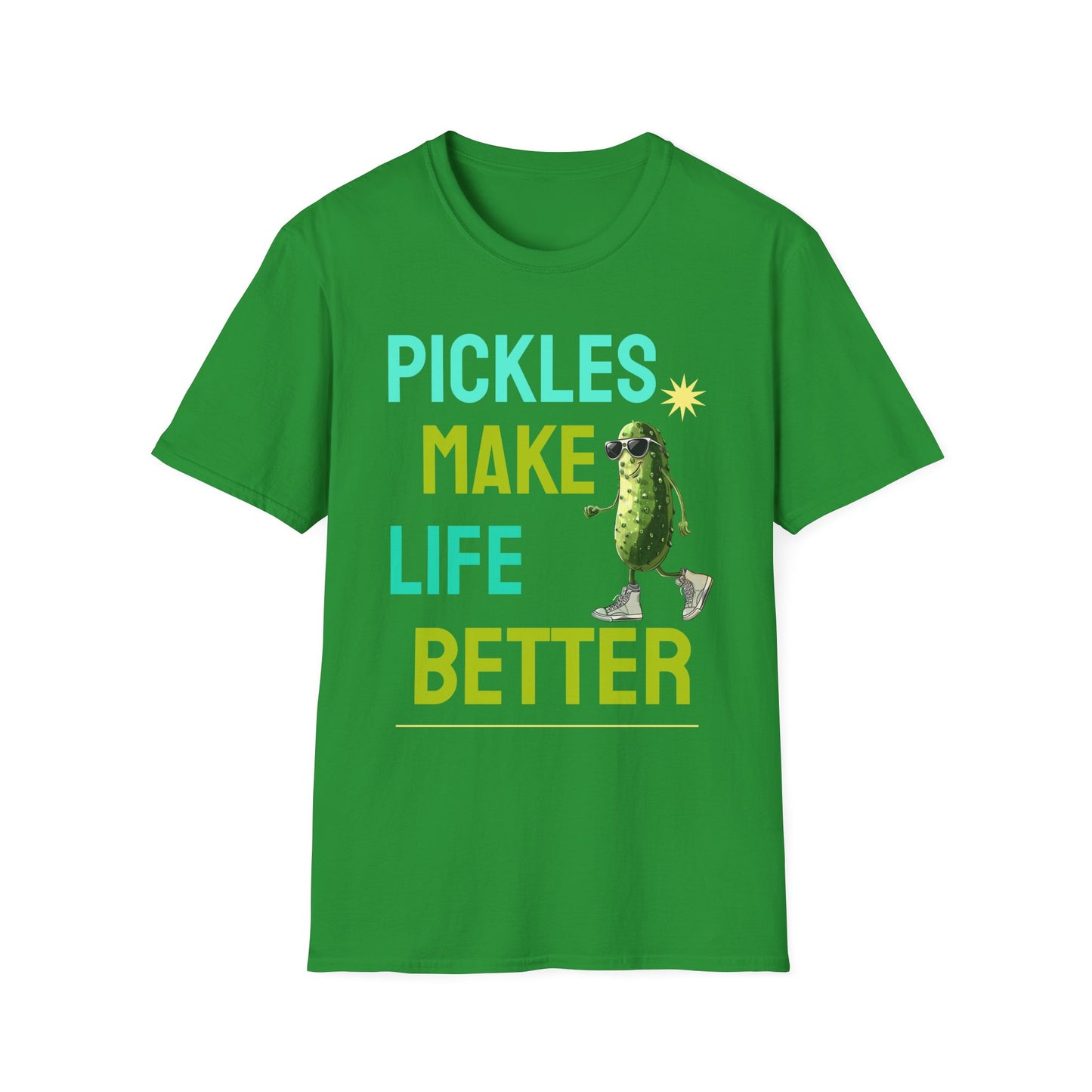Food Tees, Funny Food T Shirts, Funny T Shirts, Shirt with Vegetables, Shirt with Pickle