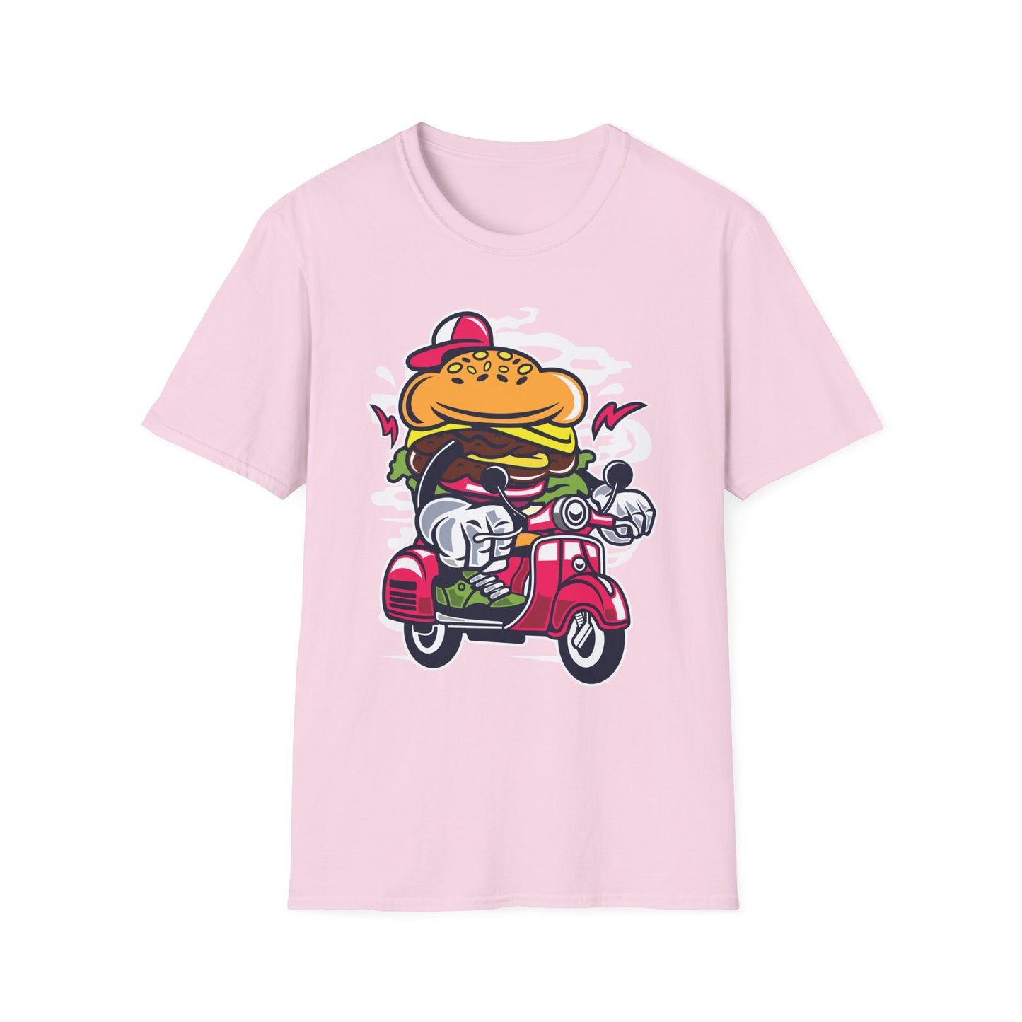 Cartoon T Shirt Animation Tee Funny Unisex Softstyle Gildan 64000 100 Percent Ring Spun Cotton