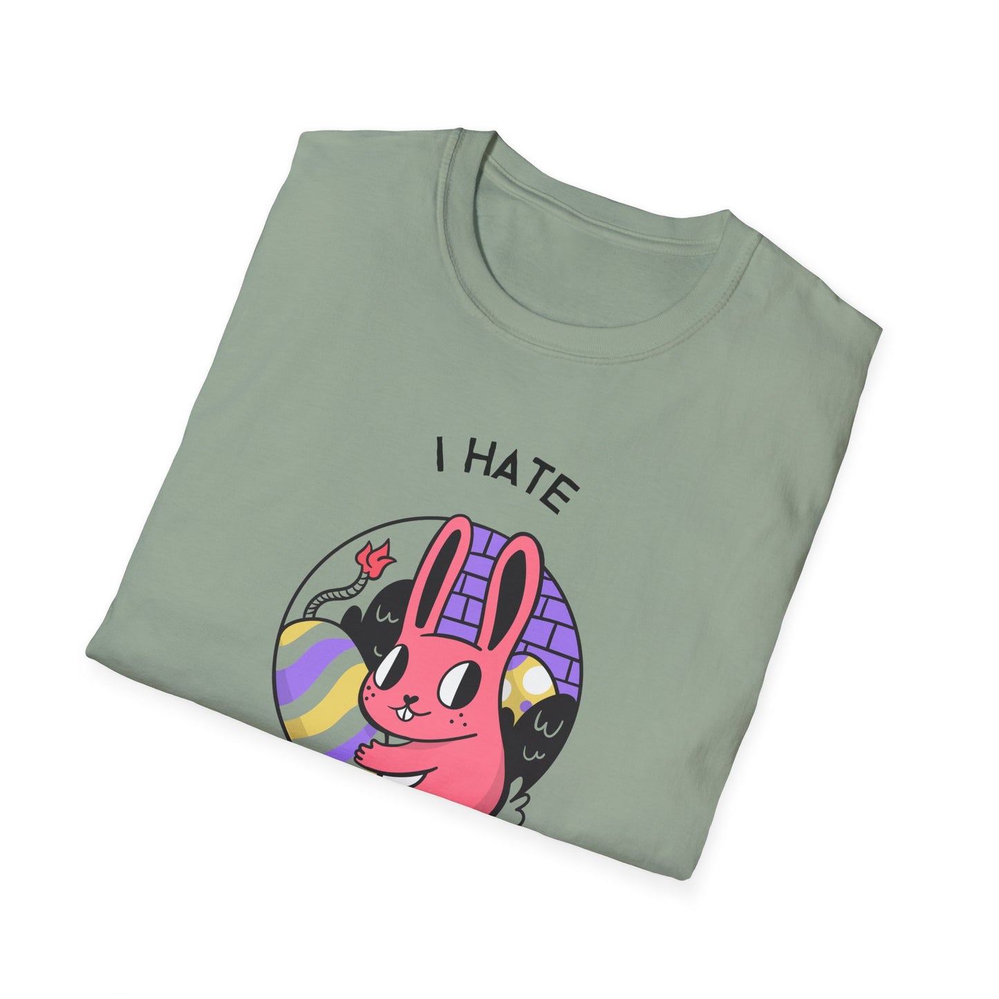 Funny Easter T-Shirt, Tee Shirt with Easter Signature, T Shirt with Easter Prints, Tee Shirt with Easter Design - 22