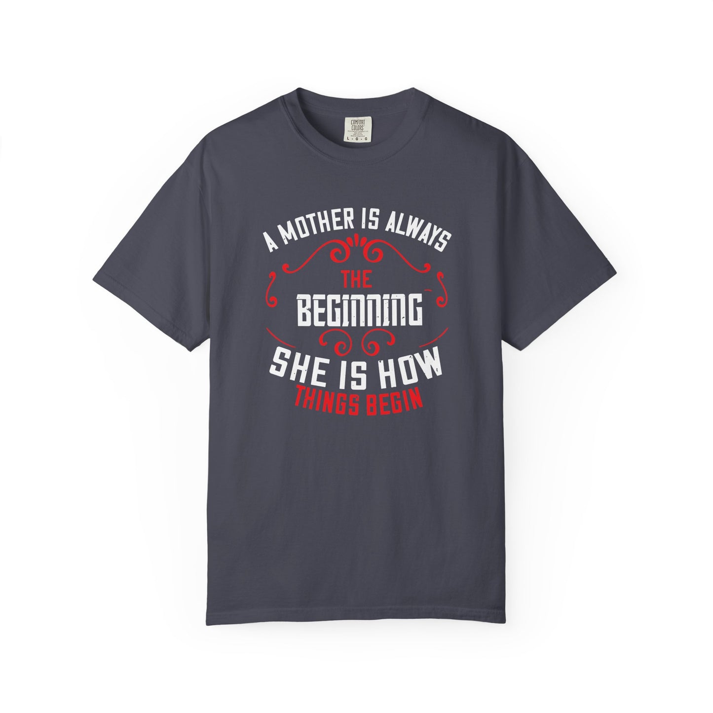 Mom T-shirt Mother Day Mama Tee Unisex Comfort Colors Garment-Dyed Cotton h53