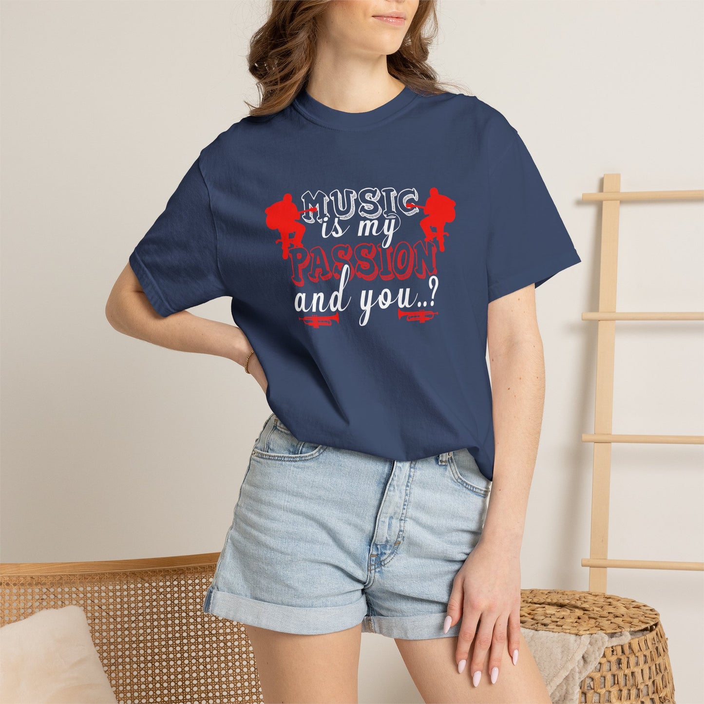 Music Graphic Design Unisex Cotton T-shirt 070