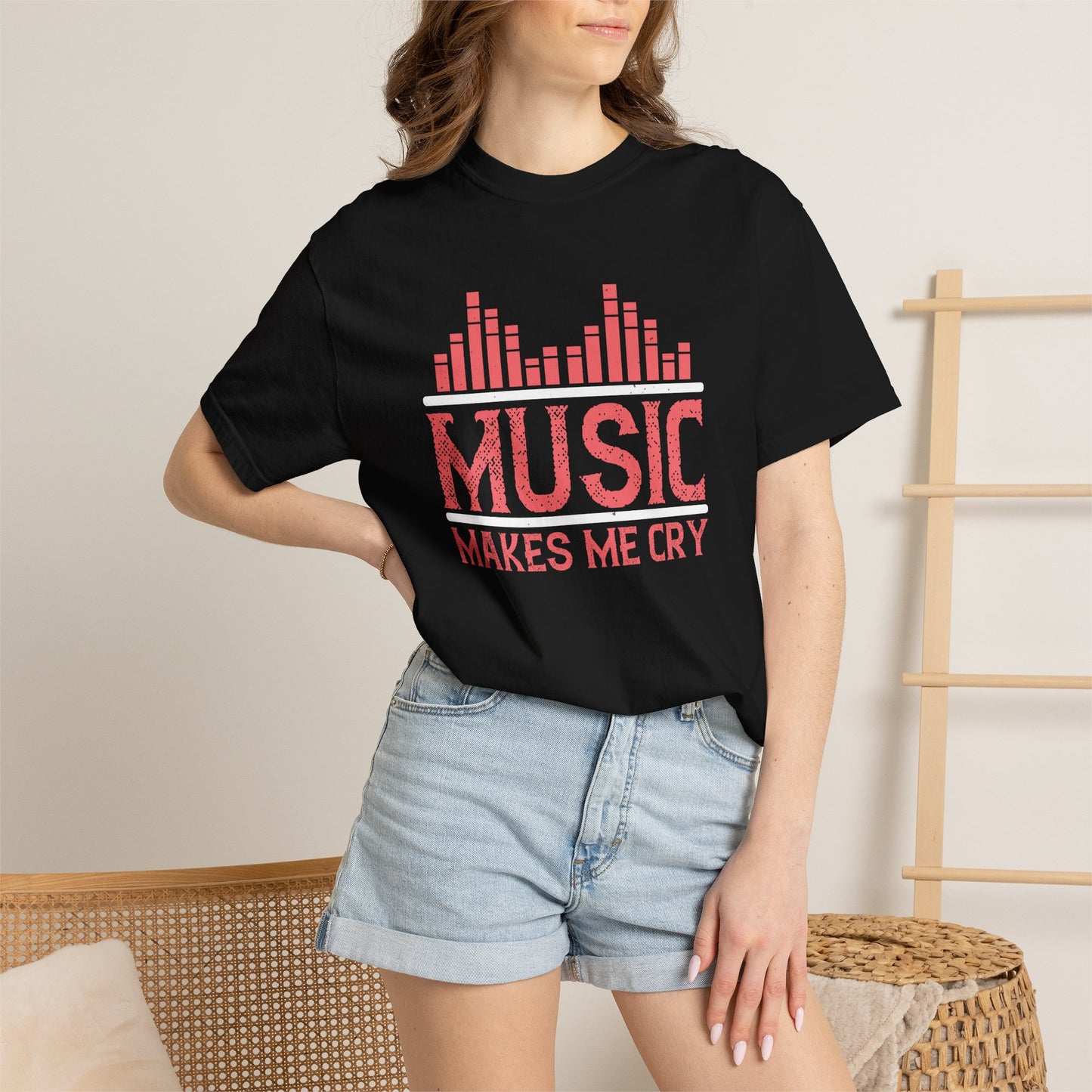 Music Graphic Design Unisex Cotton T-shirt m37