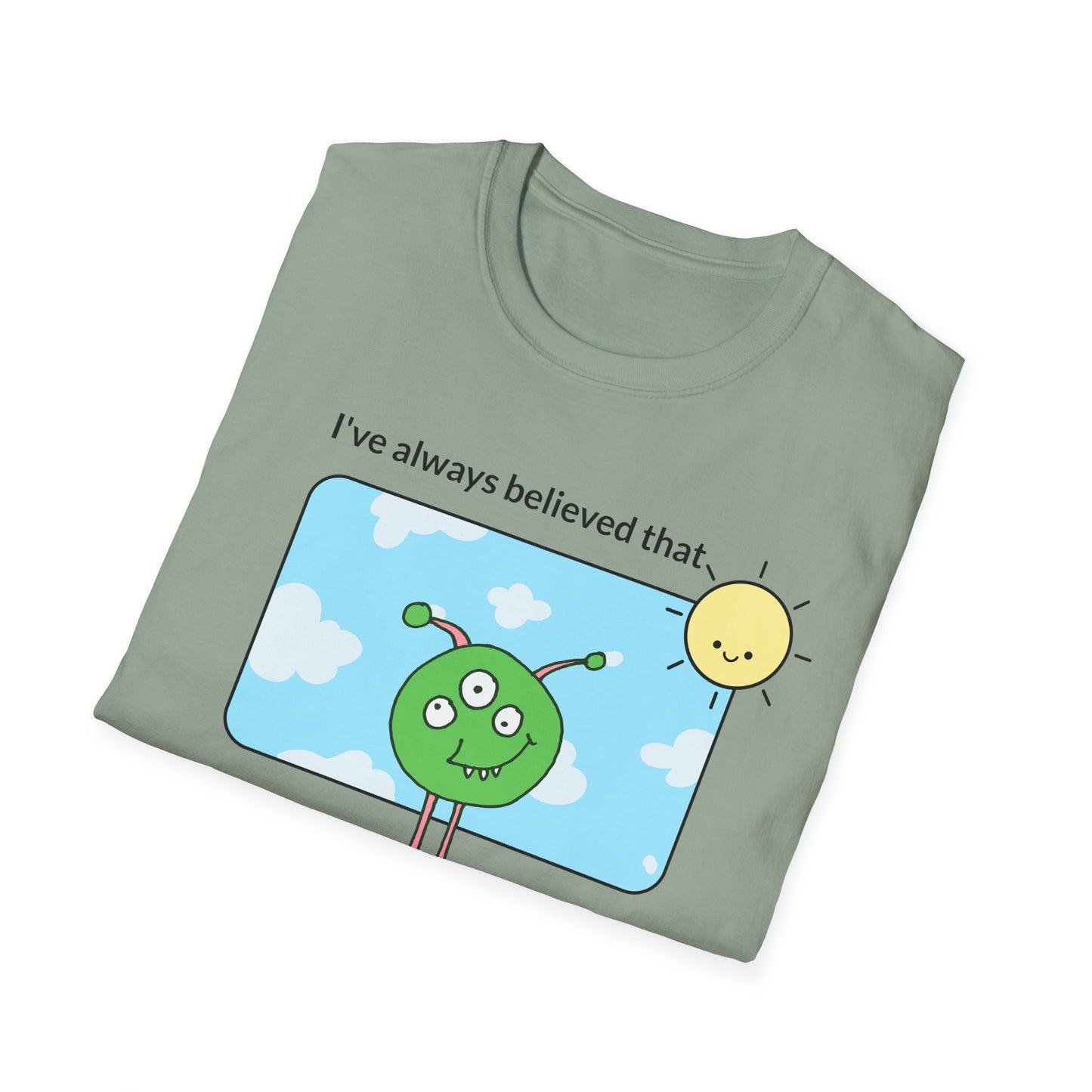 Funny T Shirts, UFO Tees, Funny Aliens Shirt - 26