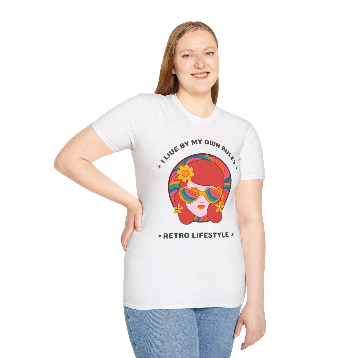 Retro T Shirt, Retro Design Shirt, Retro Art Tee Shirt, T-shirt with Retro Style