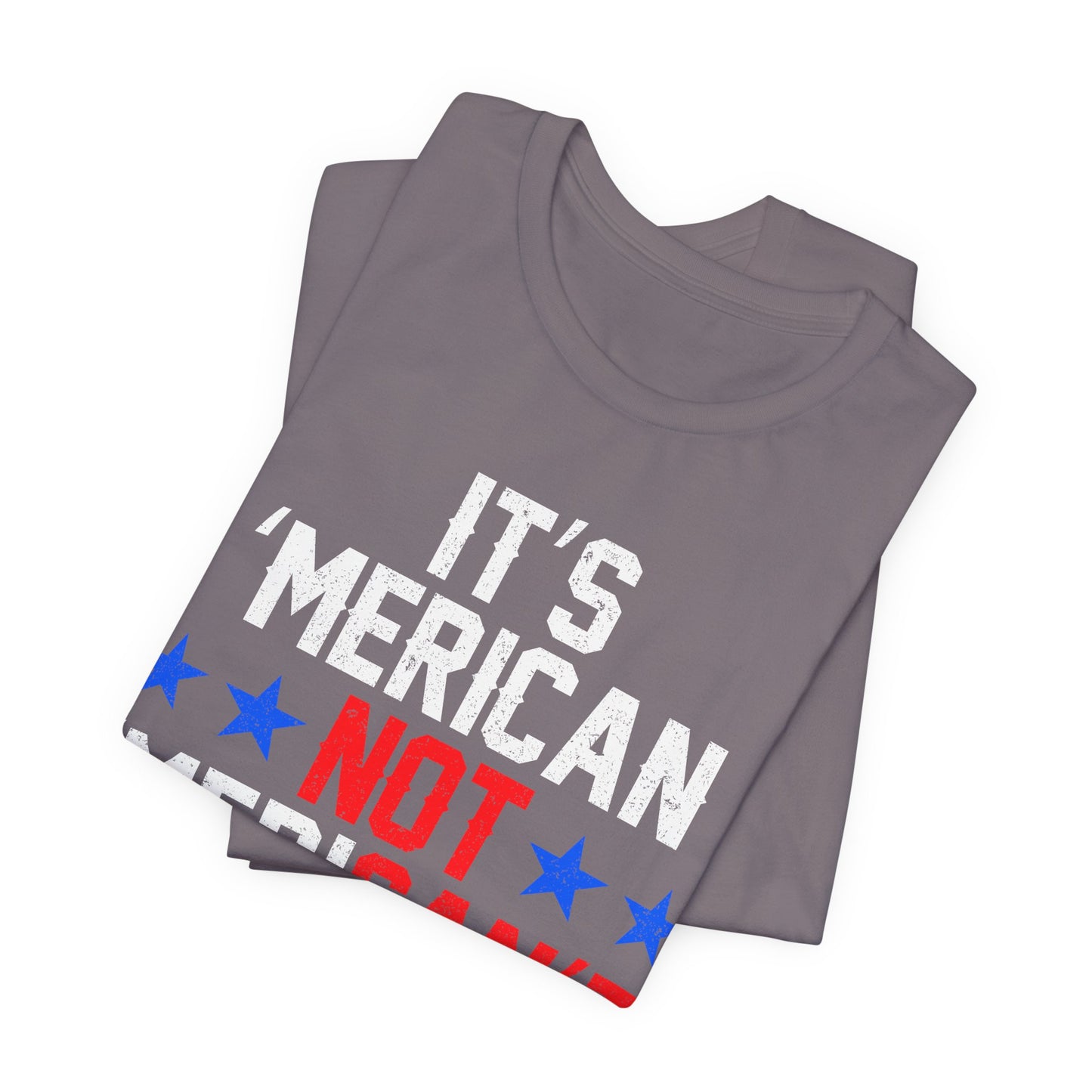 Patriotic USA Stars Graphic Unisex Cotton T-Shirt a5