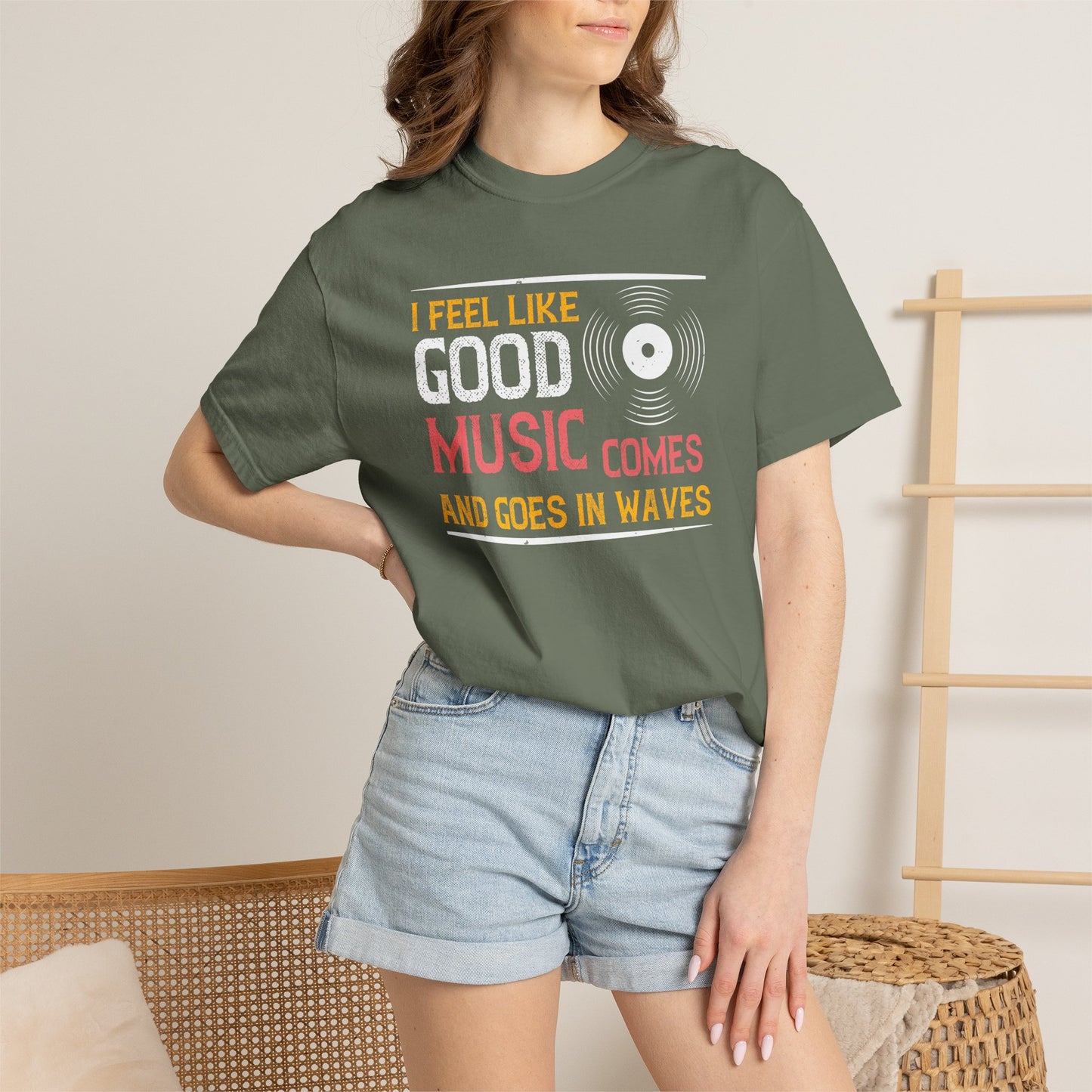 Music Graphic Design Unisex Cotton T-shirt m8