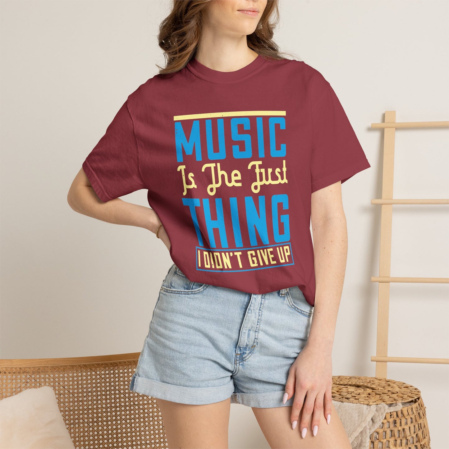 Music Graphic Design Unisex Cotton T-shirt m32