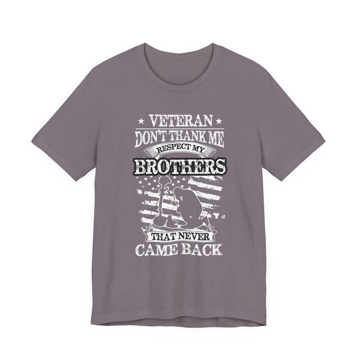 Army Veteran Patriotic Graphic Design Unisex Cotton T-Shirt v60