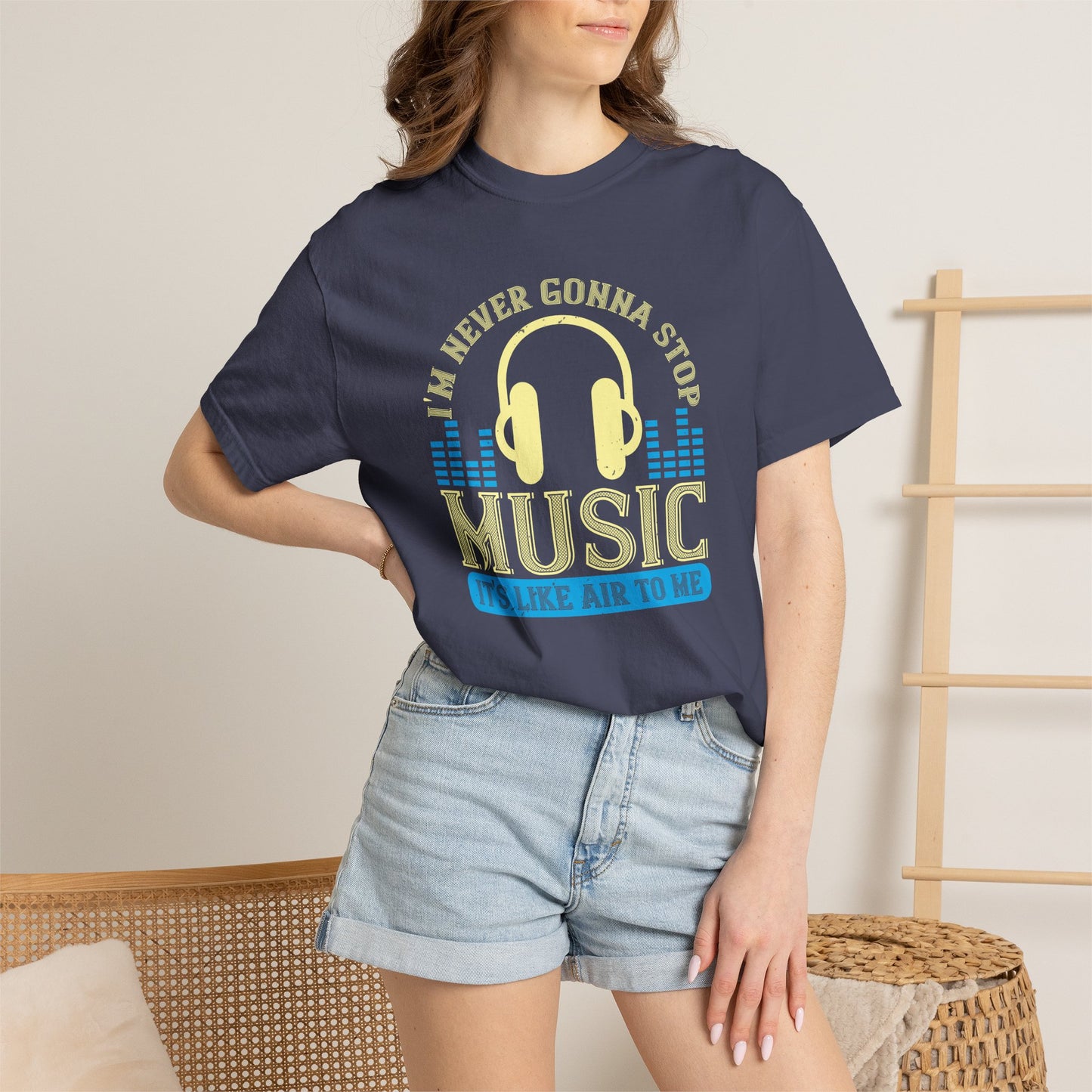 Music Graphic Design Unisex Cotton T-shirt m19