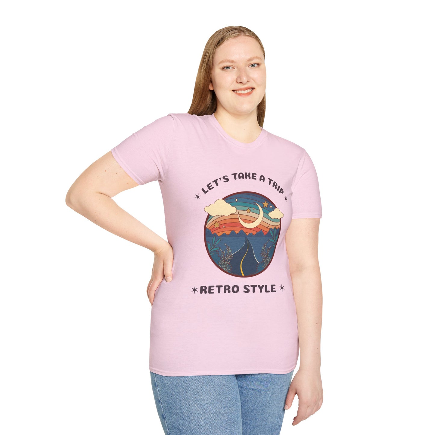 Retro T Shirt, Retro Design Shirt, Retro Art Tee Shirt, T-shirt with Retro Style