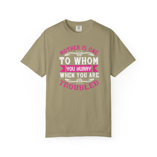 Mom T-shirt Mother Day Mama Tee Unisex Comfort Colors Garment-Dyed Cotton h82