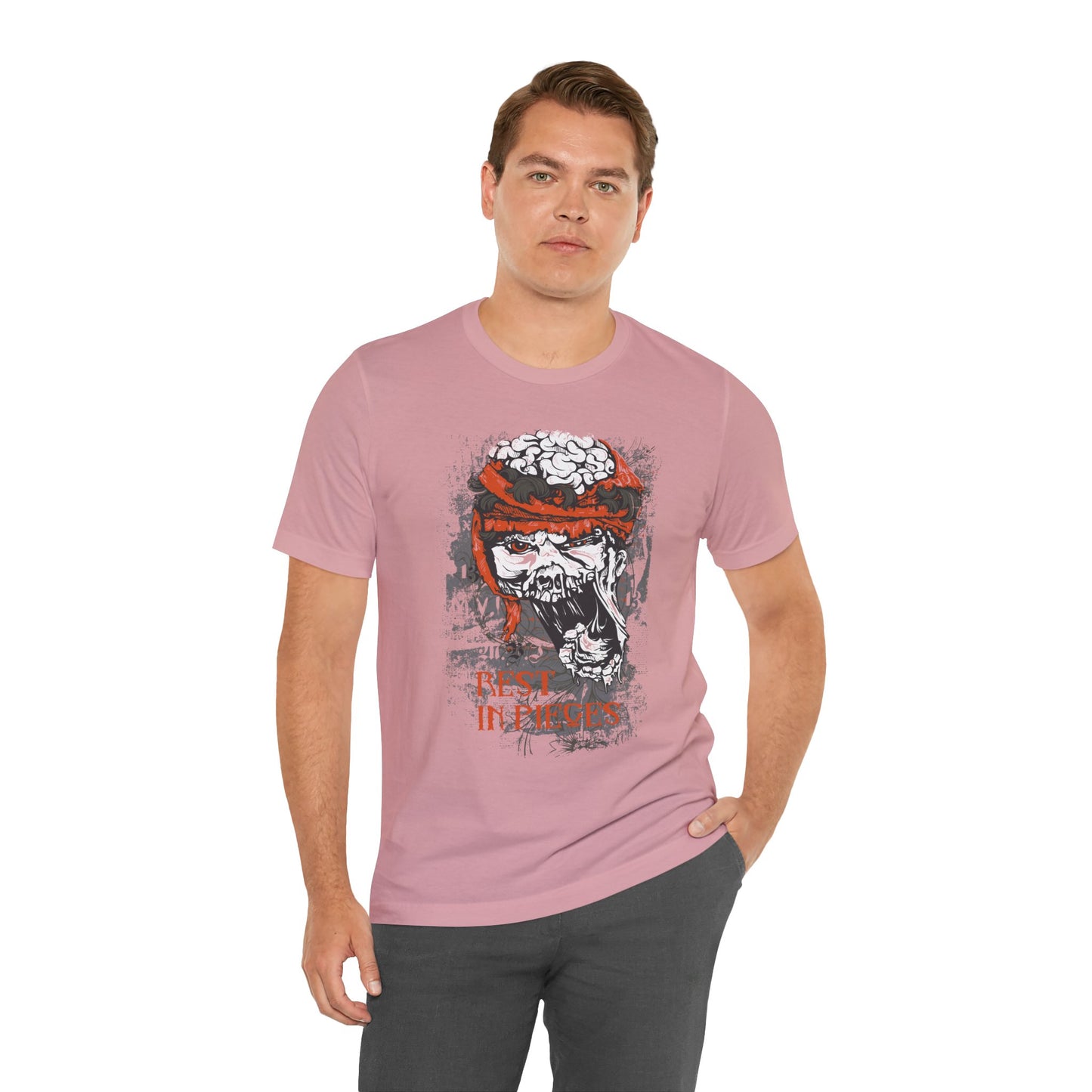Skull Graphic Unisex Cotton T-Shirt r10