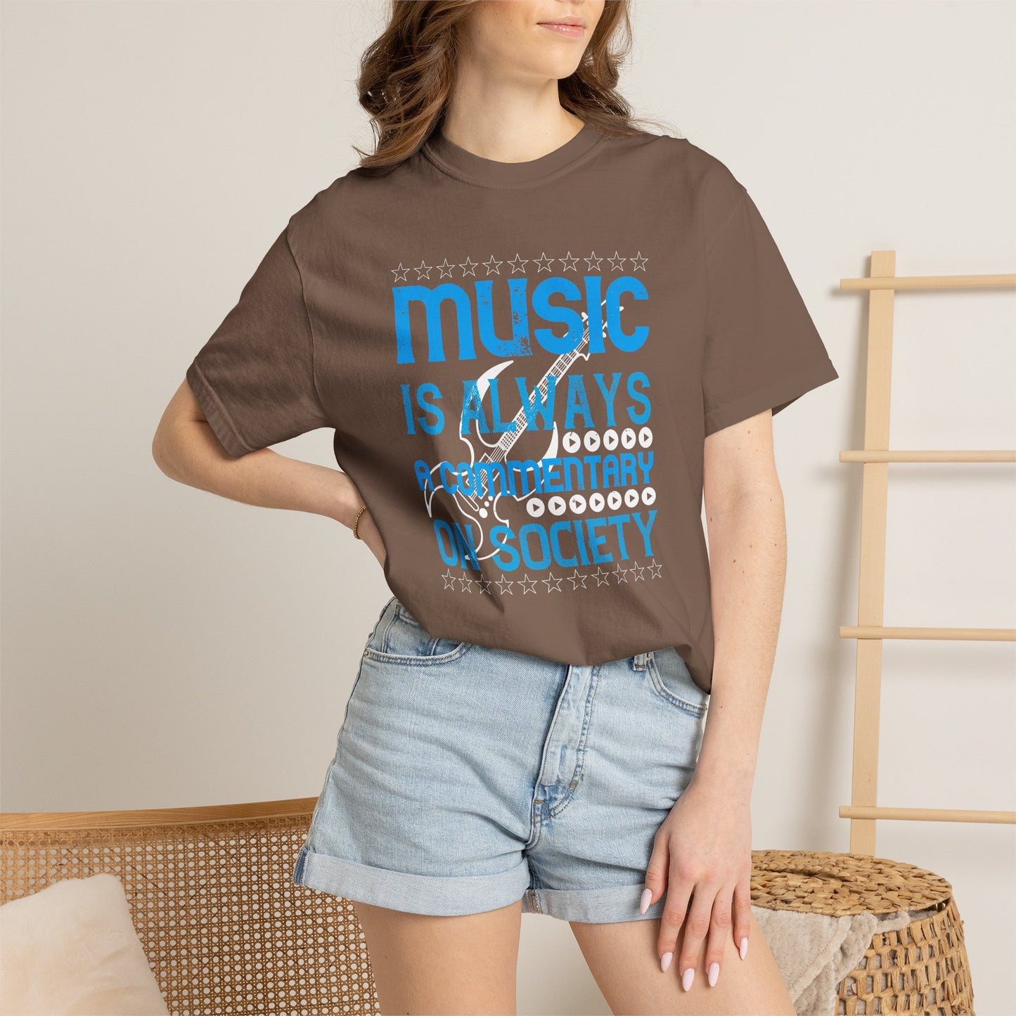 Music Graphic Design Unisex Cotton T-shirt m26