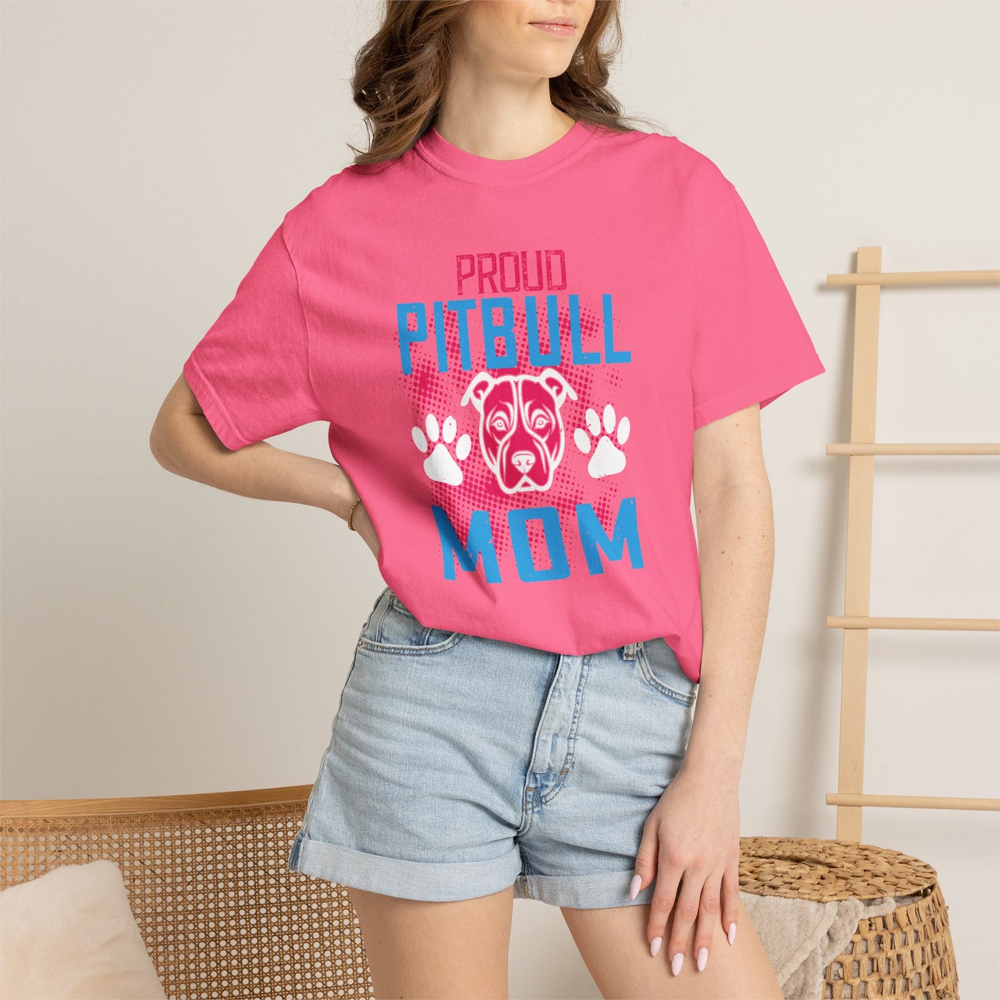 Mom T-shirt Mother Day Mama Tee Unisex Comfort Colors Garment-Dyed Cotton h91