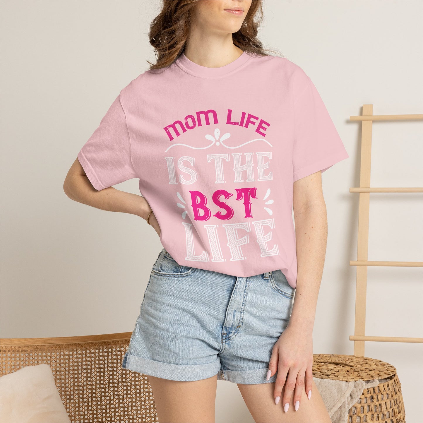 Mom T-shirt Mother Day Mama Tee Unisex Comfort Colors Garment-Dyed Cotton h79