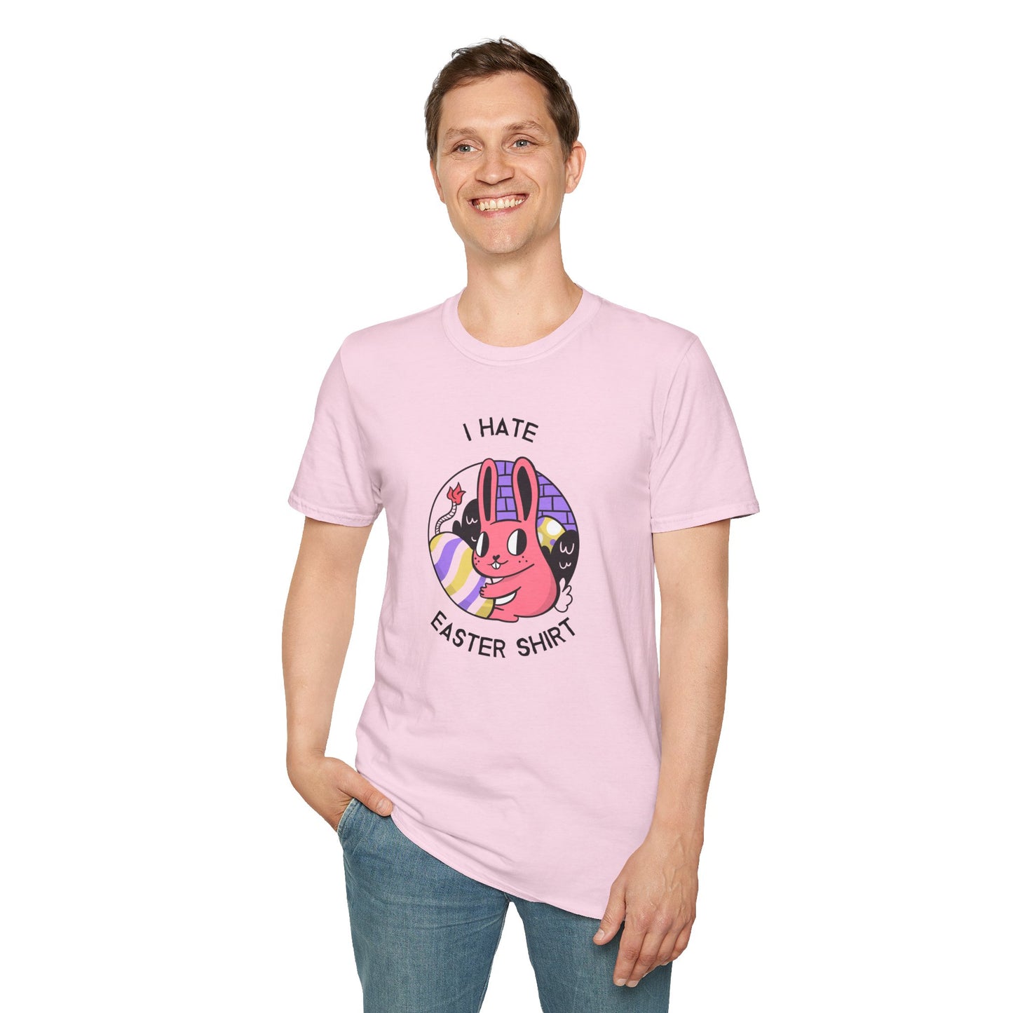 Funny Easter T-Shirt, Tee Shirt with Easter Signature, T Shirt with Easter Prints, Tee Shirt with Easter Design - 22