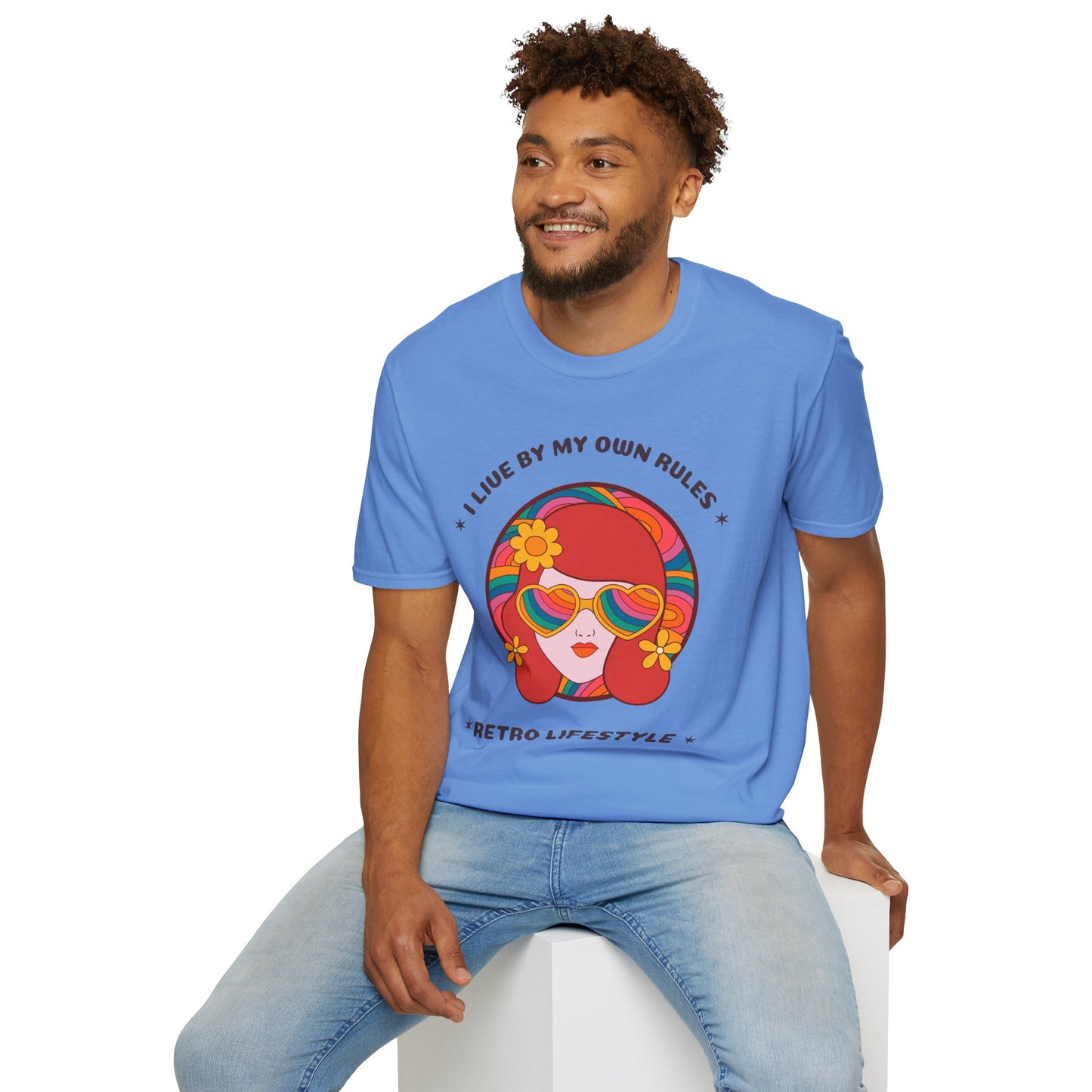 Retro T Shirt, Retro Design Shirt, Retro Art Tee Shirt, T-shirt with Retro Style